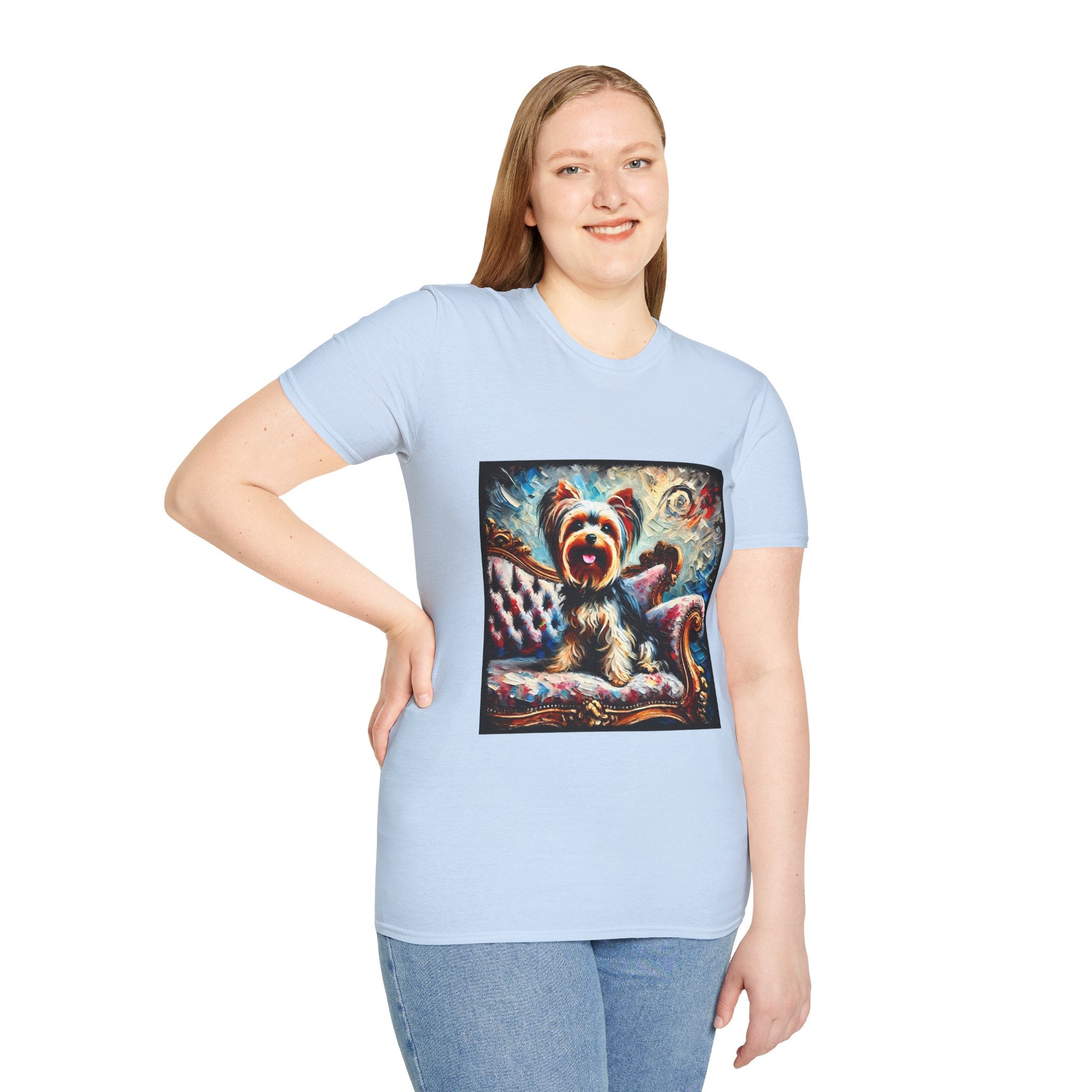 Yorkshire Terrier Happy Classic | Unisex Dog T-Shirt