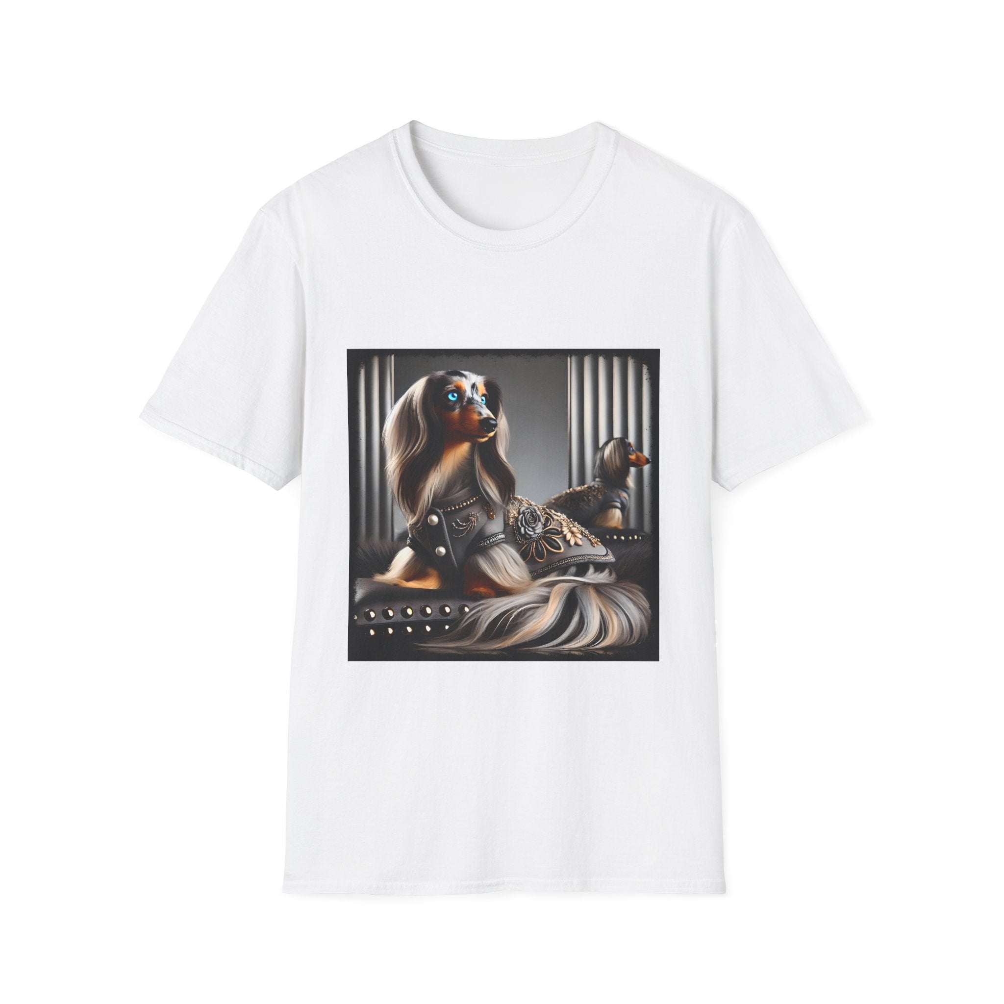 Dachshund Elegant Chic | Unisex Dog T-Shirt