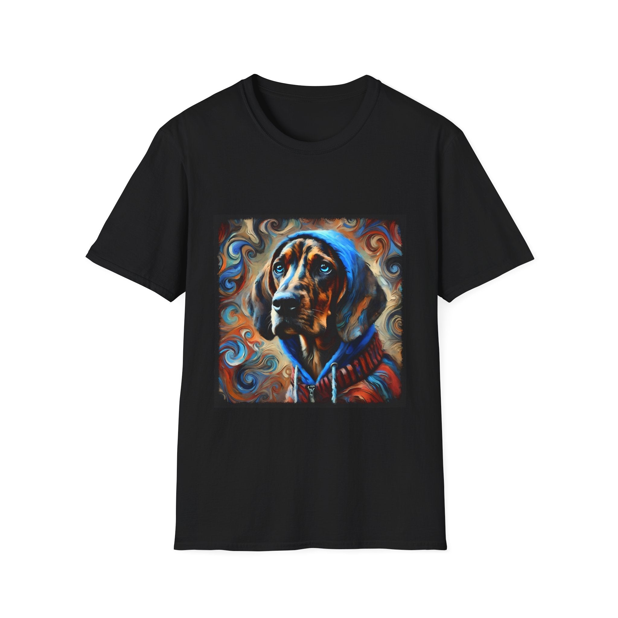 Coonhound Hoodie Swirl | Unisex Dog T-Shirt