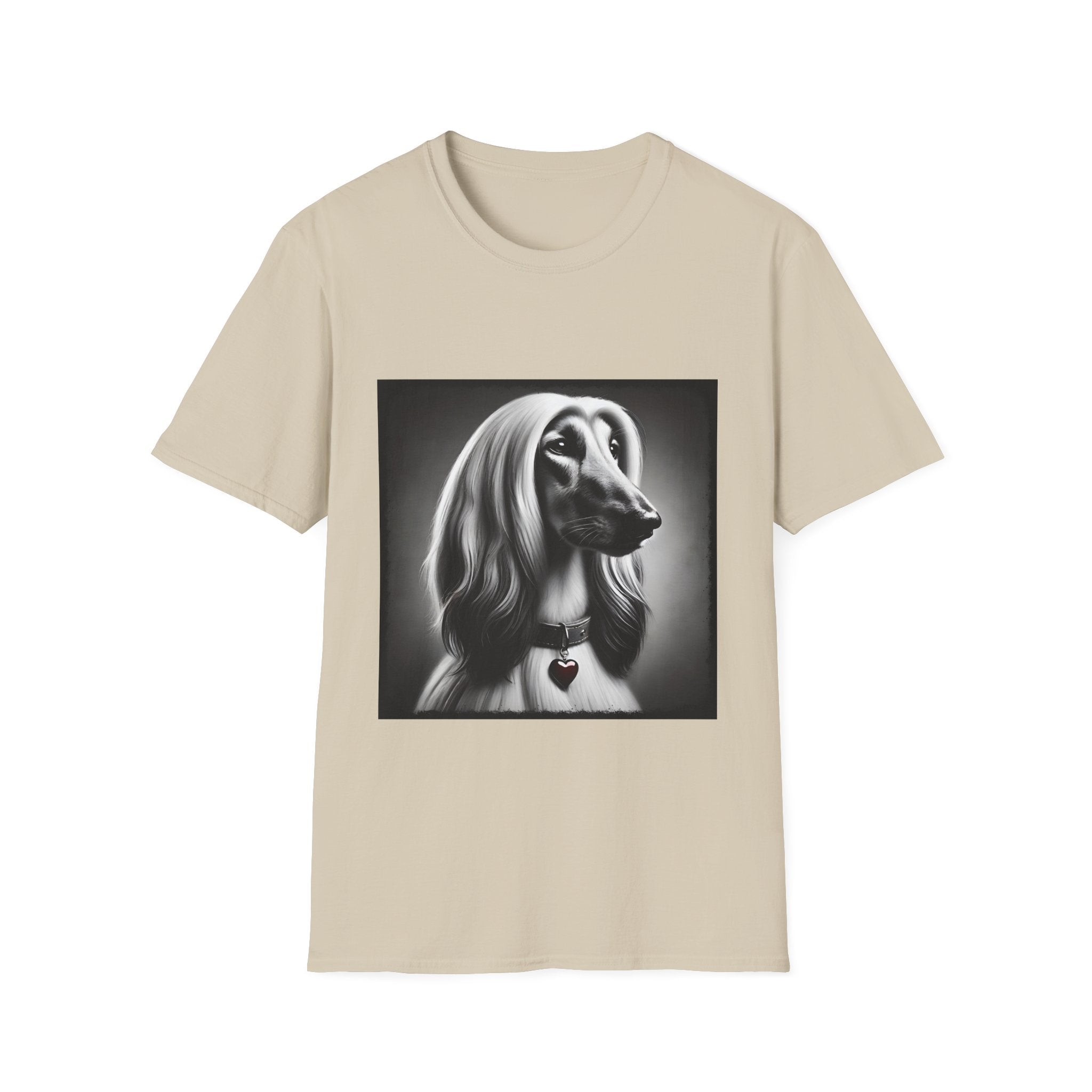 Afghan Hound Shirt | Heart Charm Dog Lover Tee