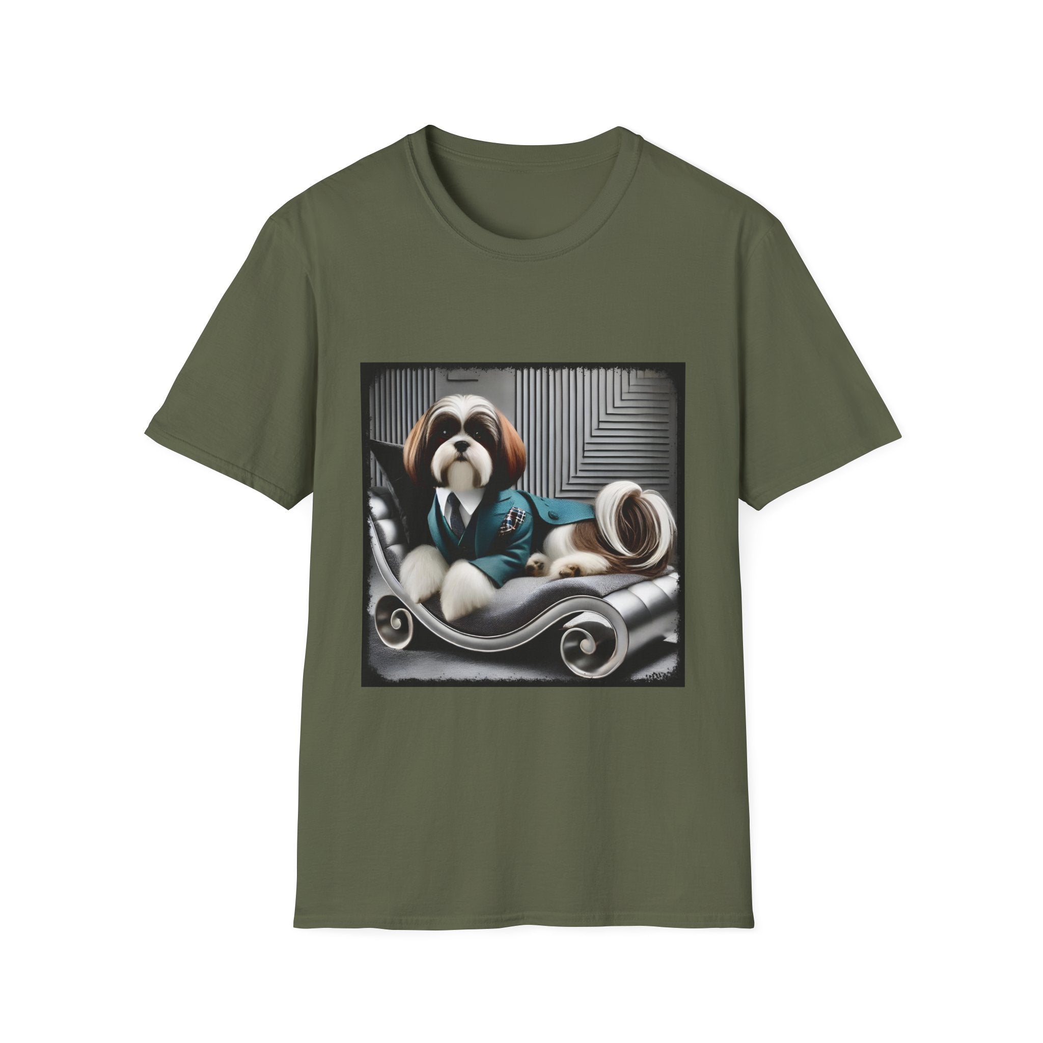 Shih Tzu Sharp Gent | Unisex Dog T-Shirt