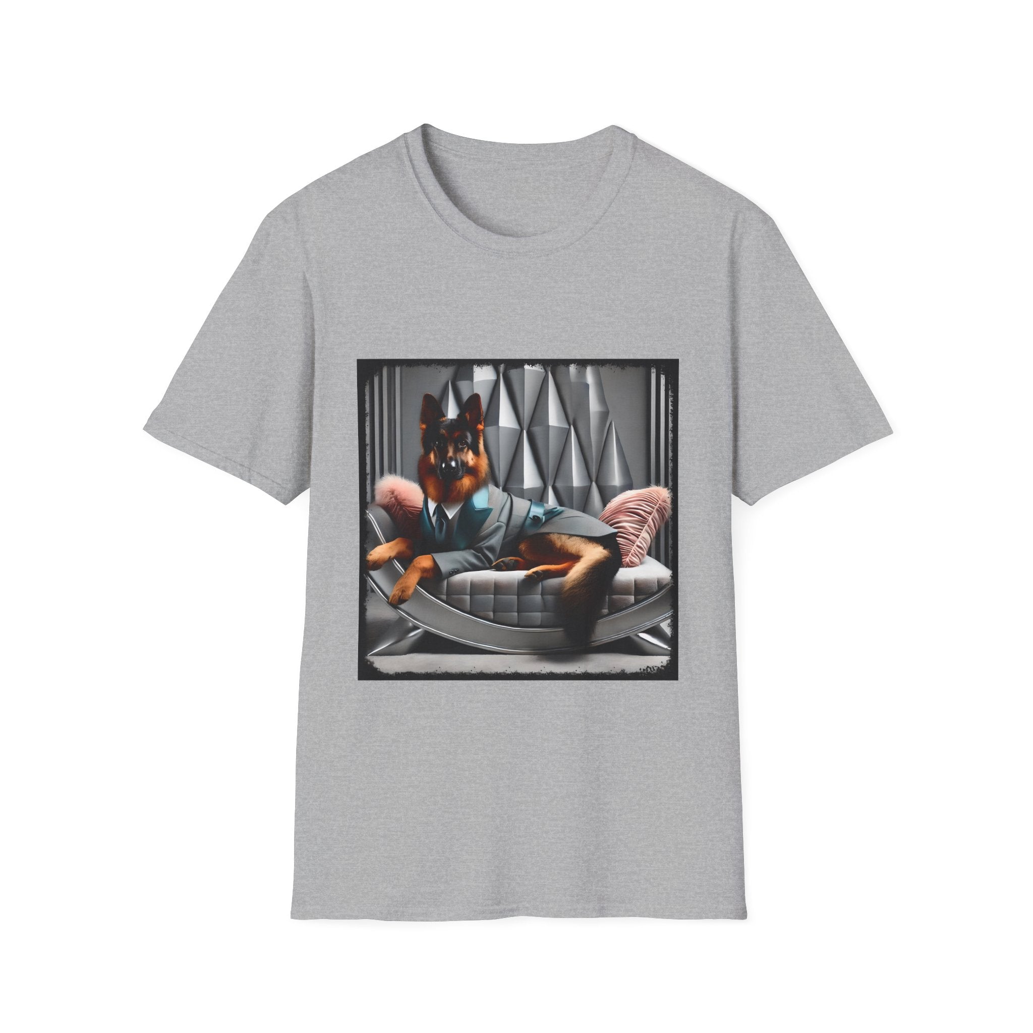 German Shepherd Luxe Muse | Unisex Dog T-Shirt