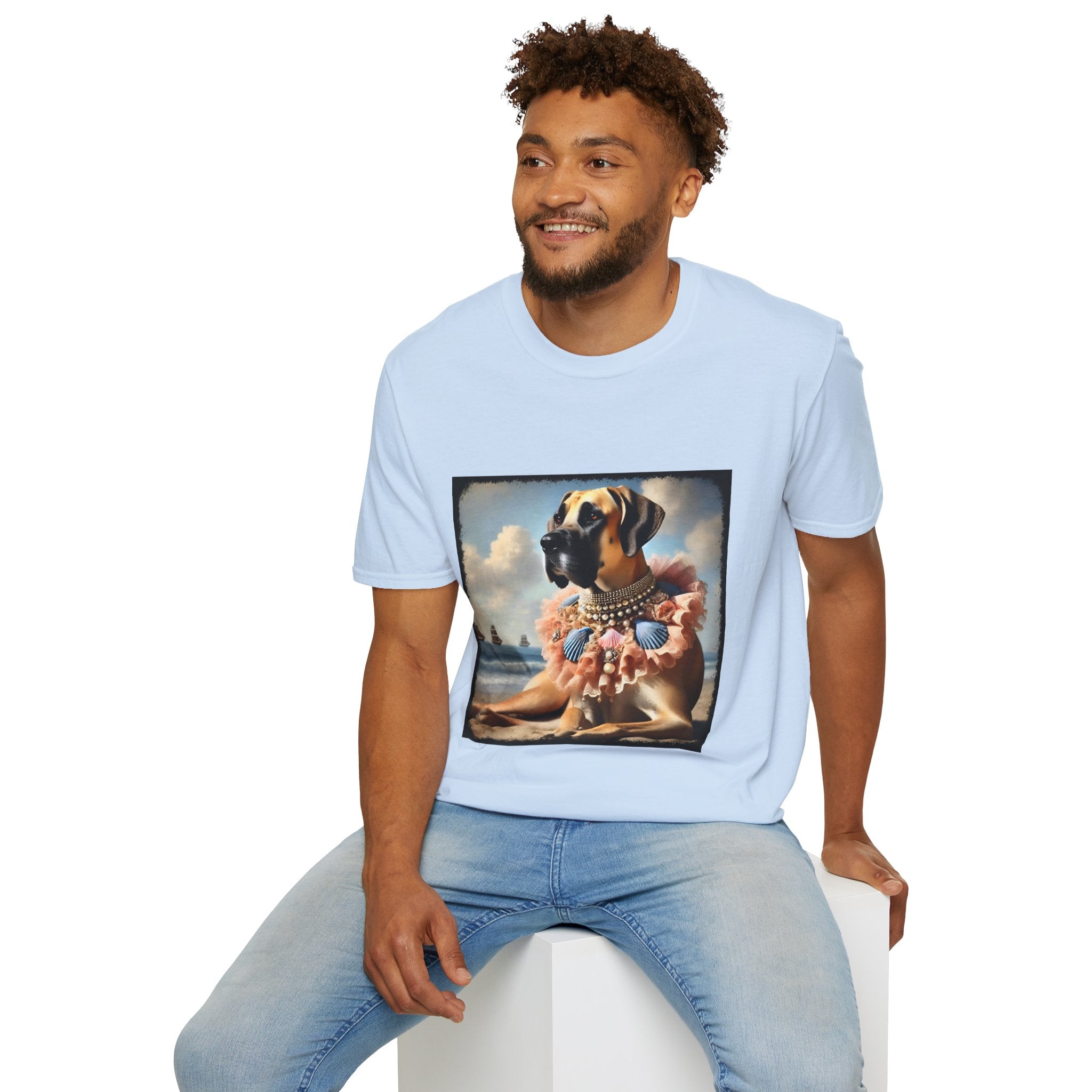 Great Dane Seaside Queen | Unisex Dog T-Shirt