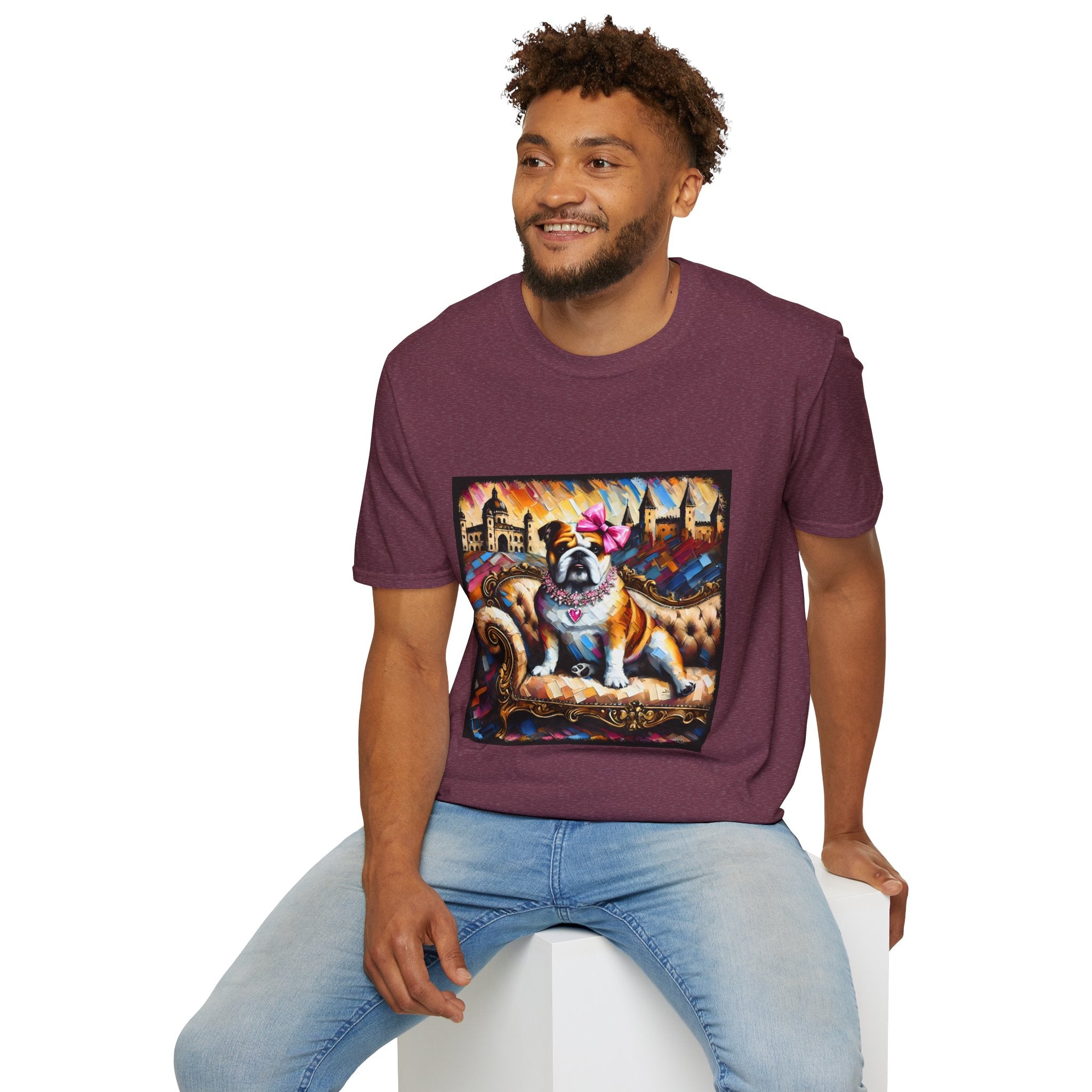 Bulldog Diamond Princess Classic | Unisex Dog T-Shirt