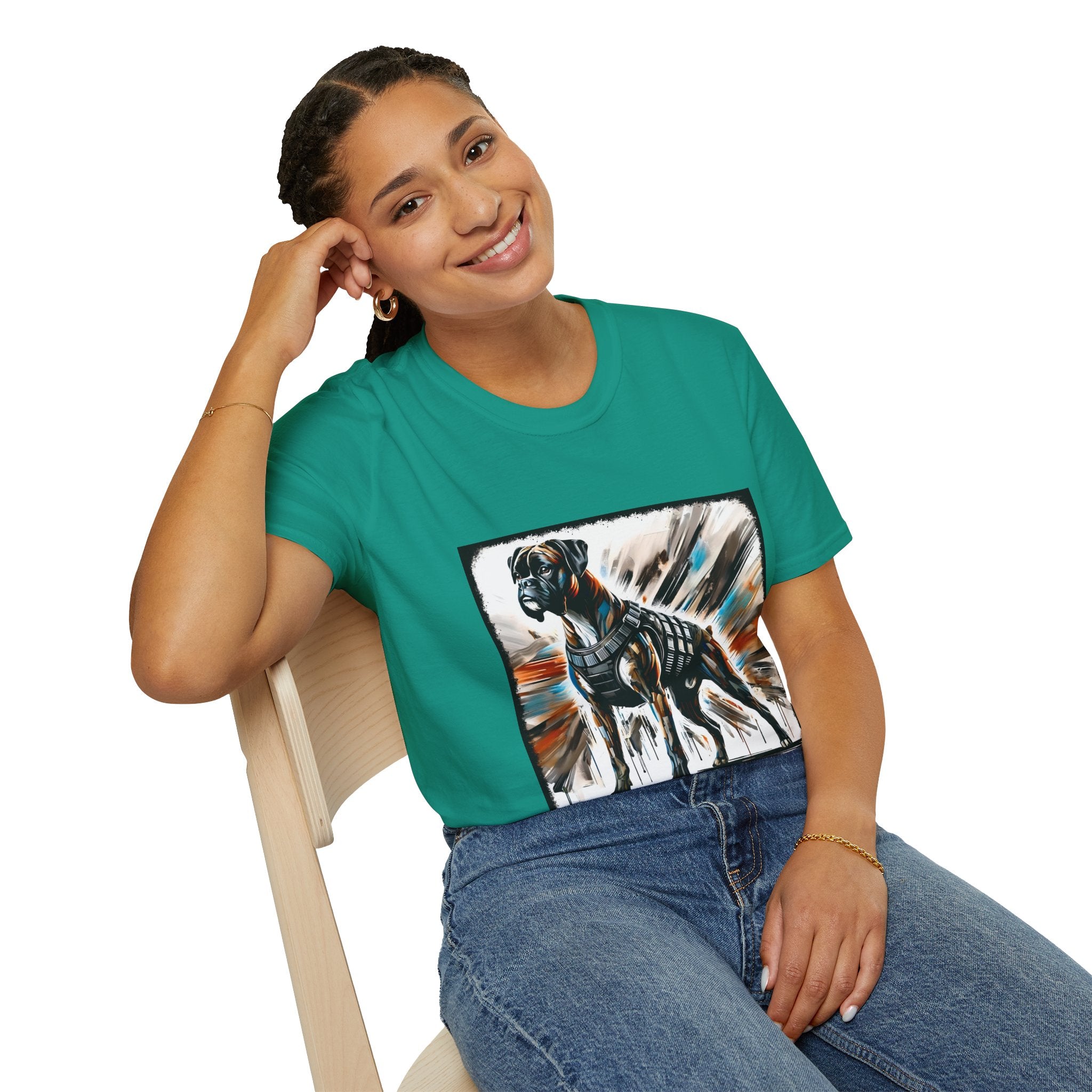 Boxer Bold Armor Classic | Unisex Dog T-Shirt