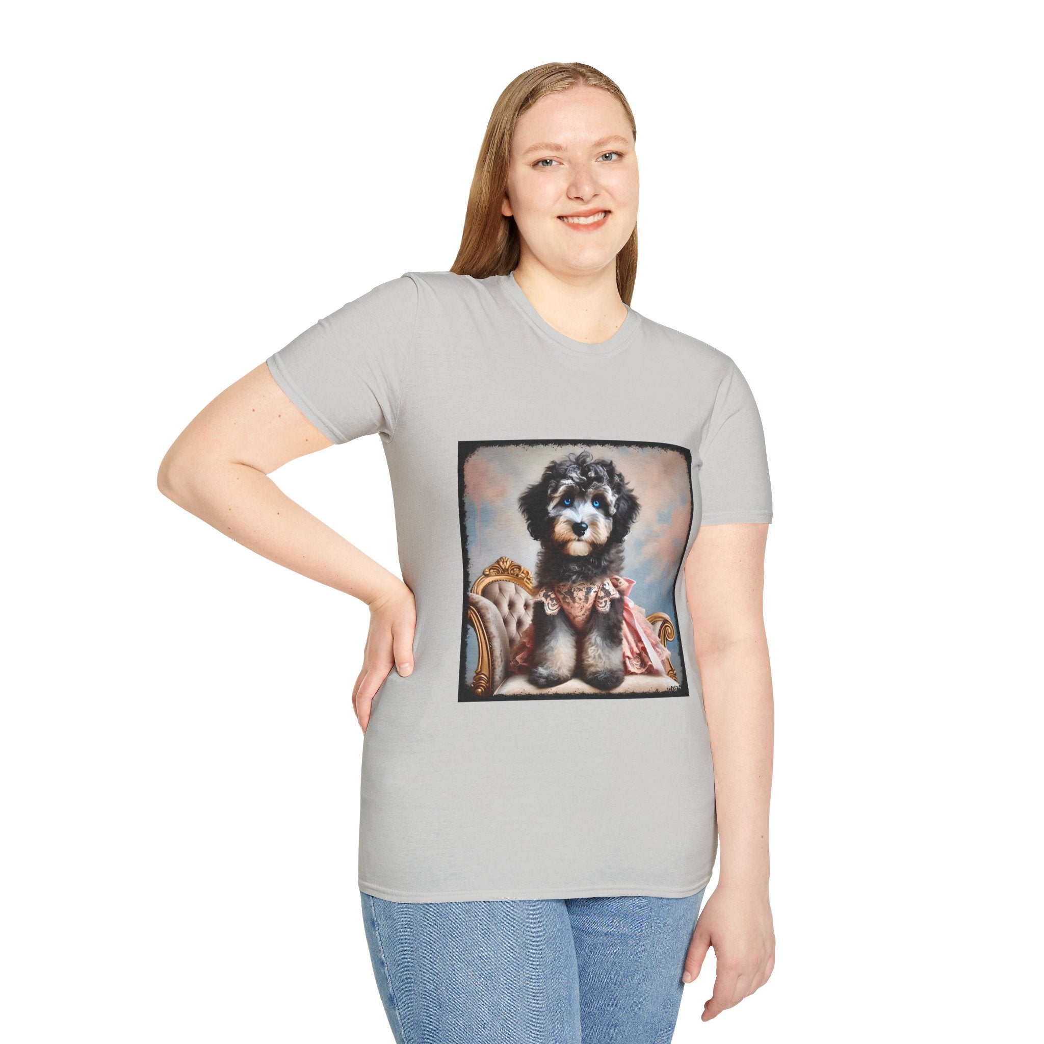 Aussiedoodle Pink Lace Princess | Unisex Dog T-Shirt