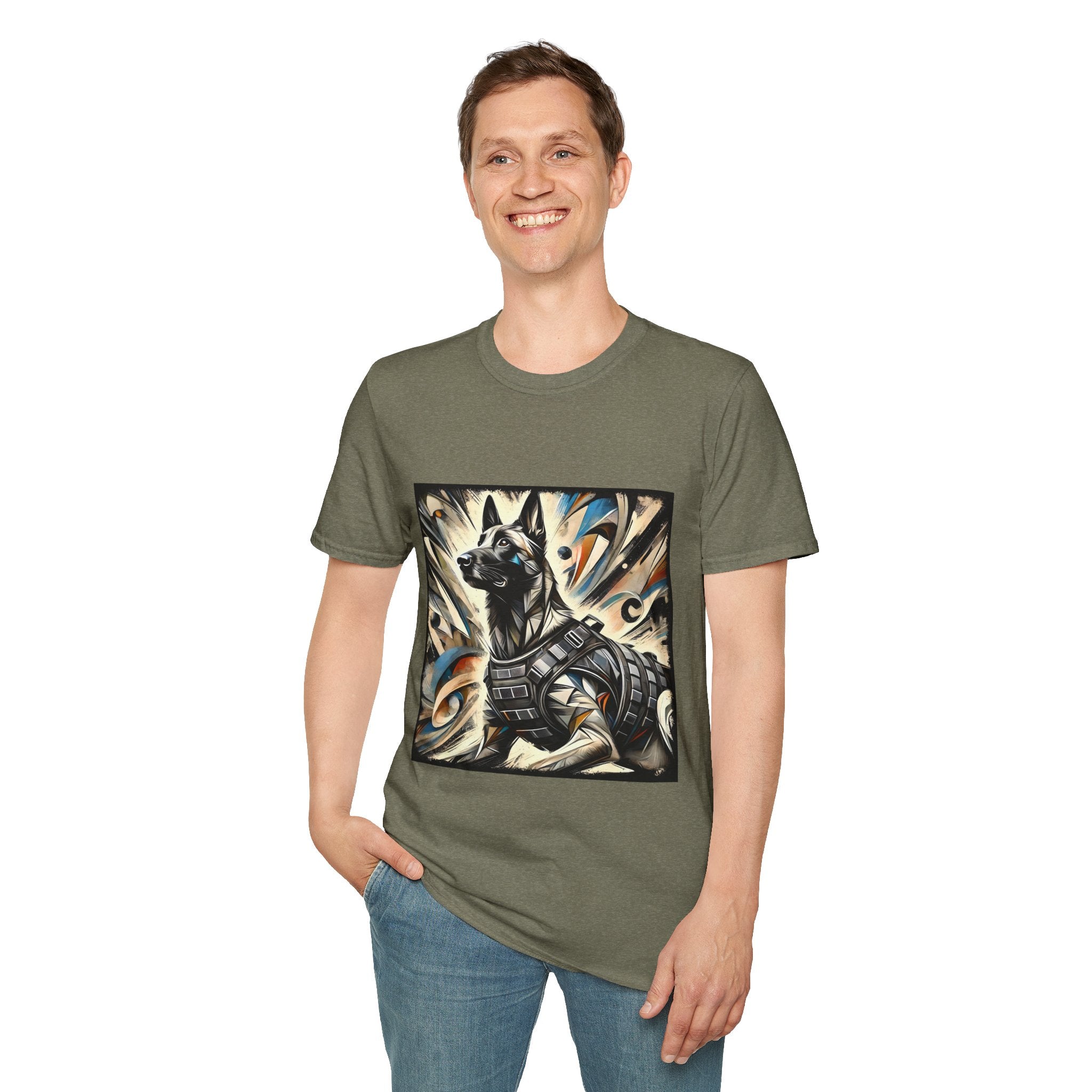 Belgian Malinois Defender Classic | Unisex Dog T-Shirt