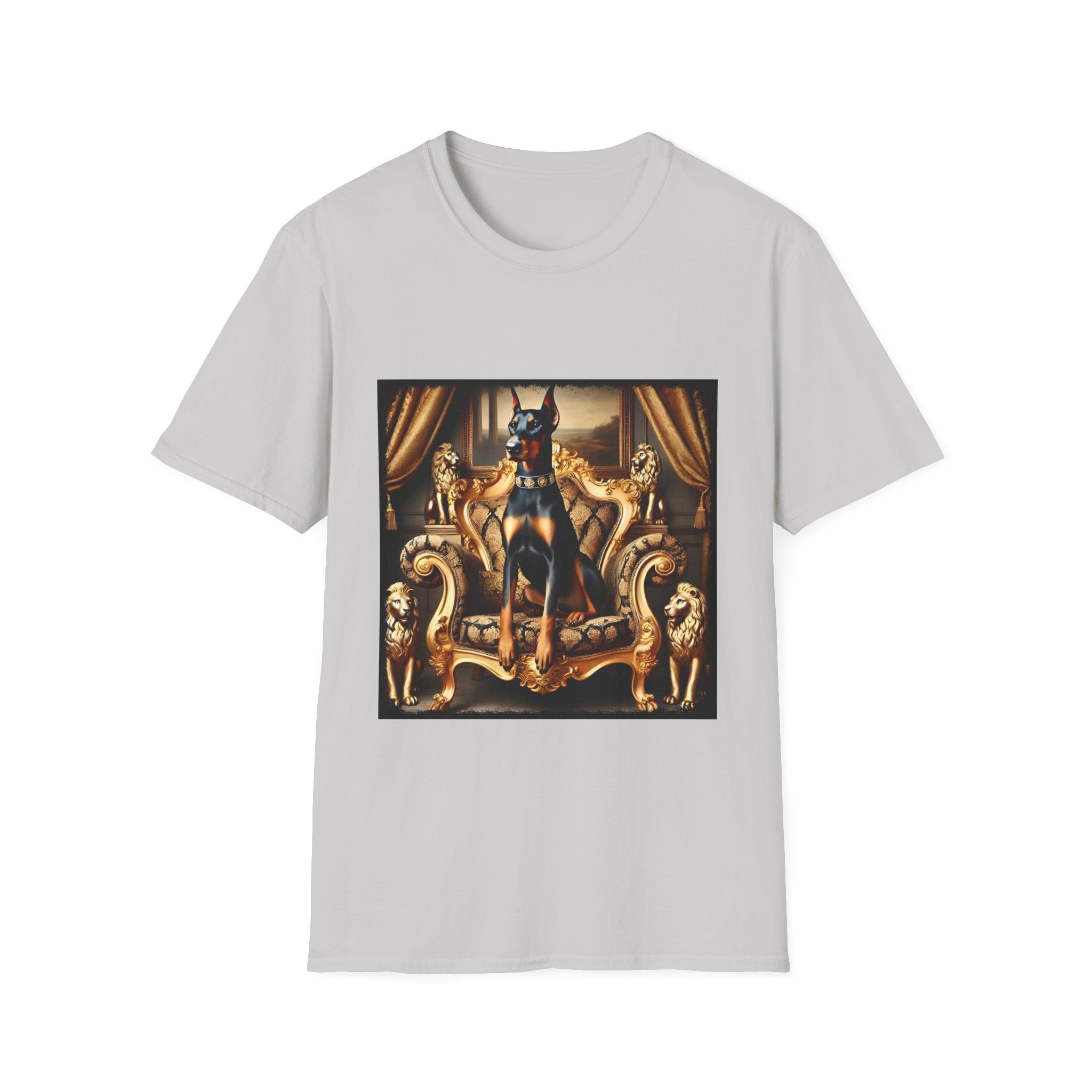 Doberman Pinscher Billionaire Bark | Unisex Dog T-Shirt