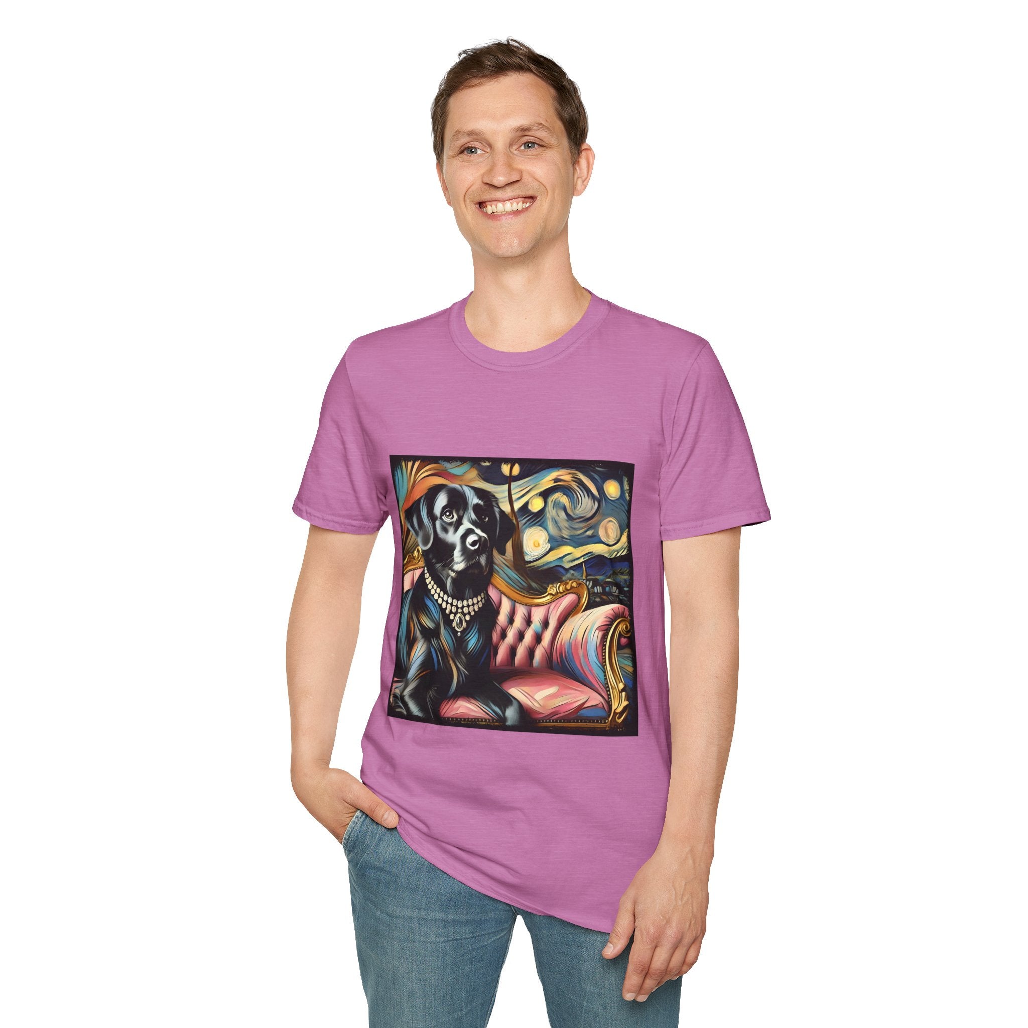 Labrador Retriever Starry Swirl | Unisex Dog T-Shirt