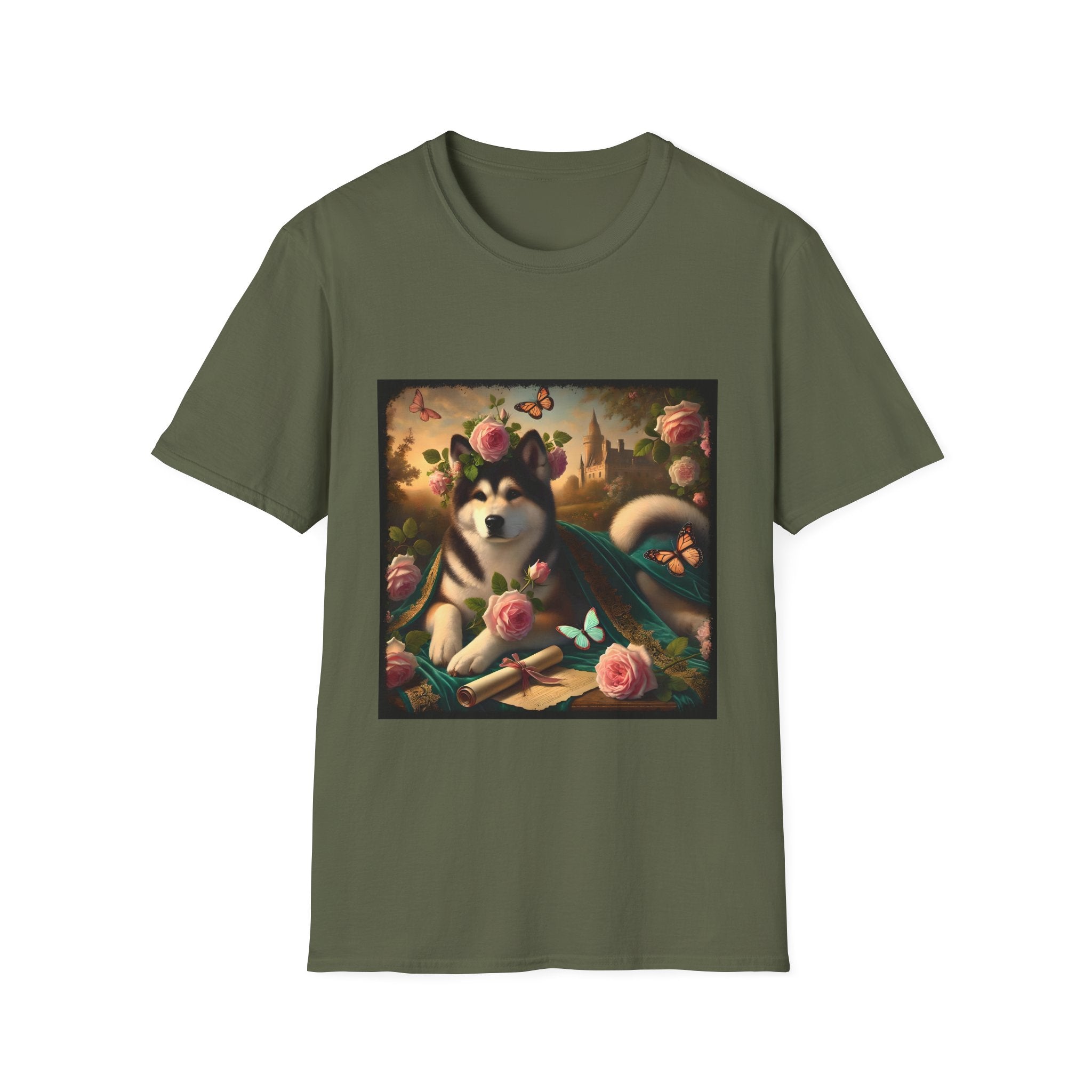 Akita Shirt | Garden Grace Dog Lover Tee