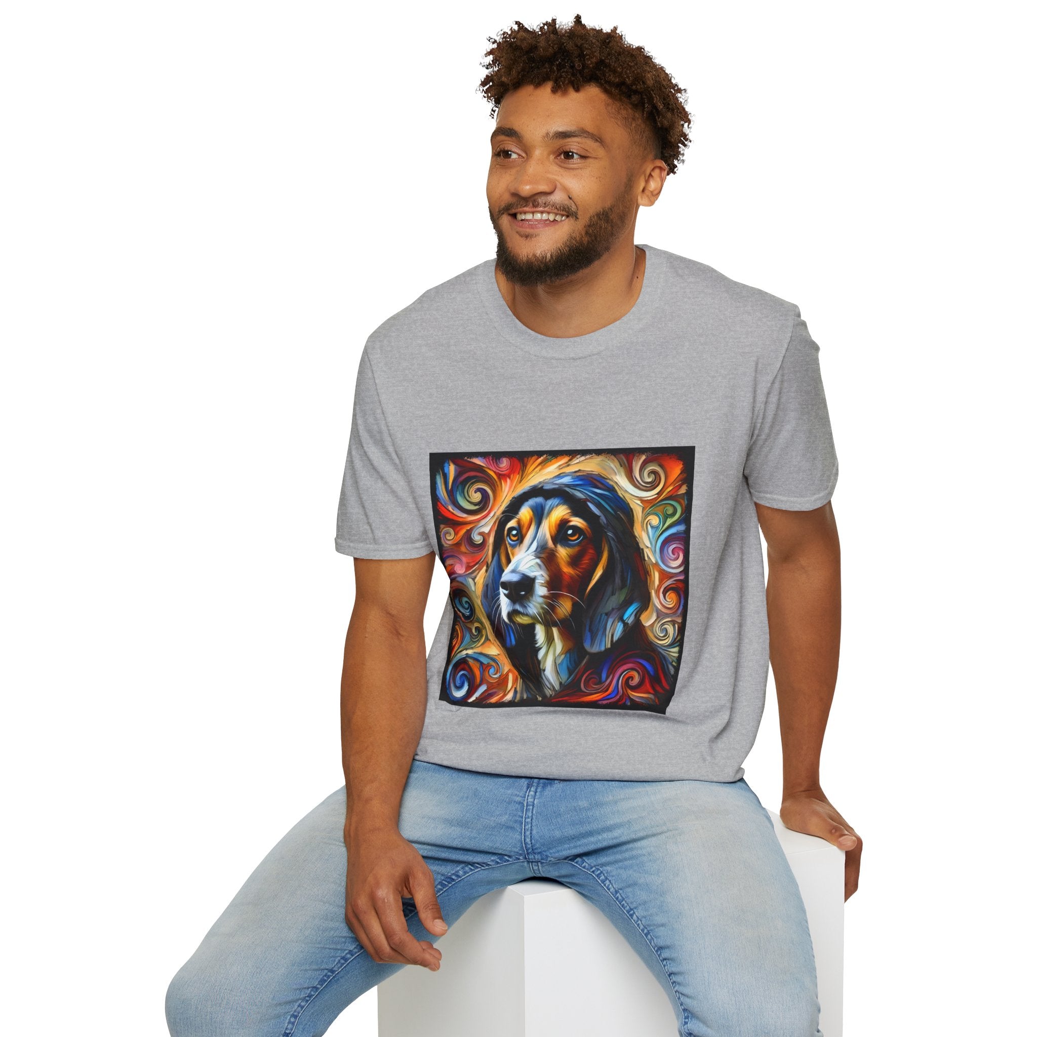 Treeing Walker Coonhound Hoodie Swirl | Unisex Dog T-Shirt