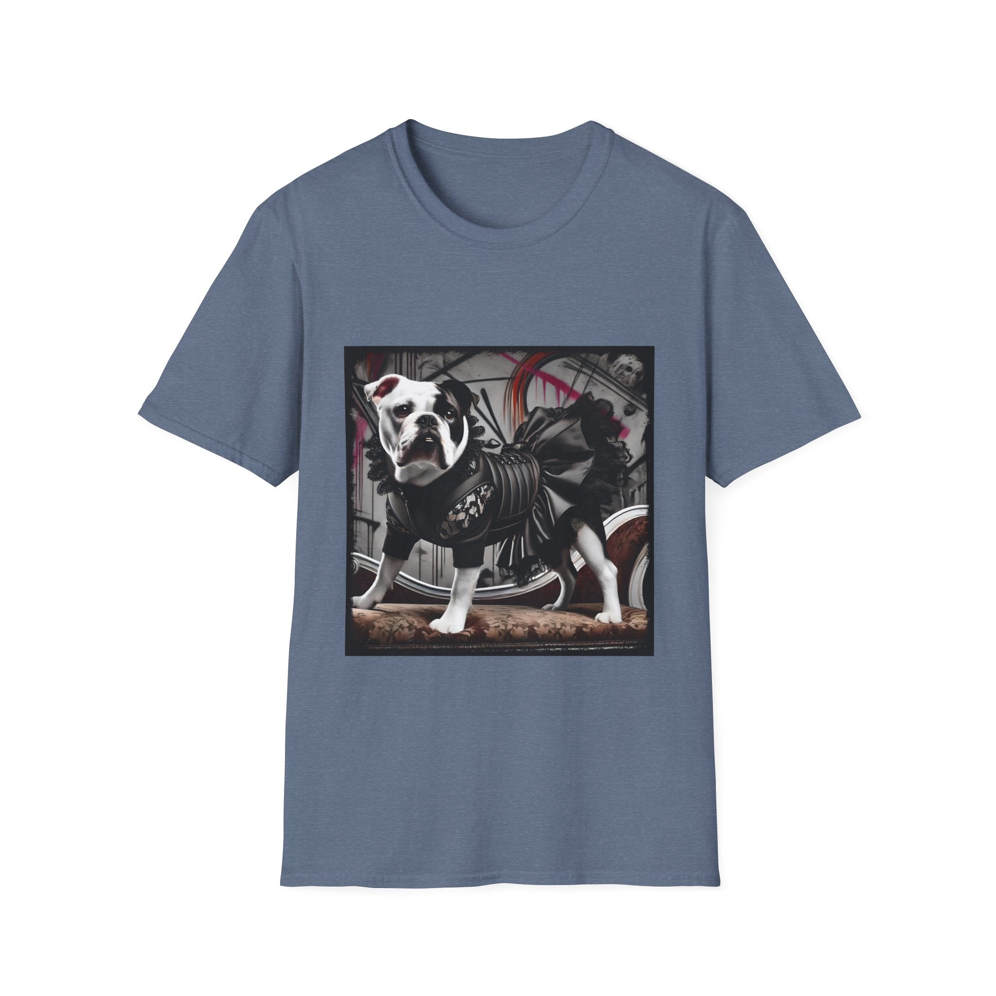 Bulldog Chic Charm | Unisex Dog T-Shirt