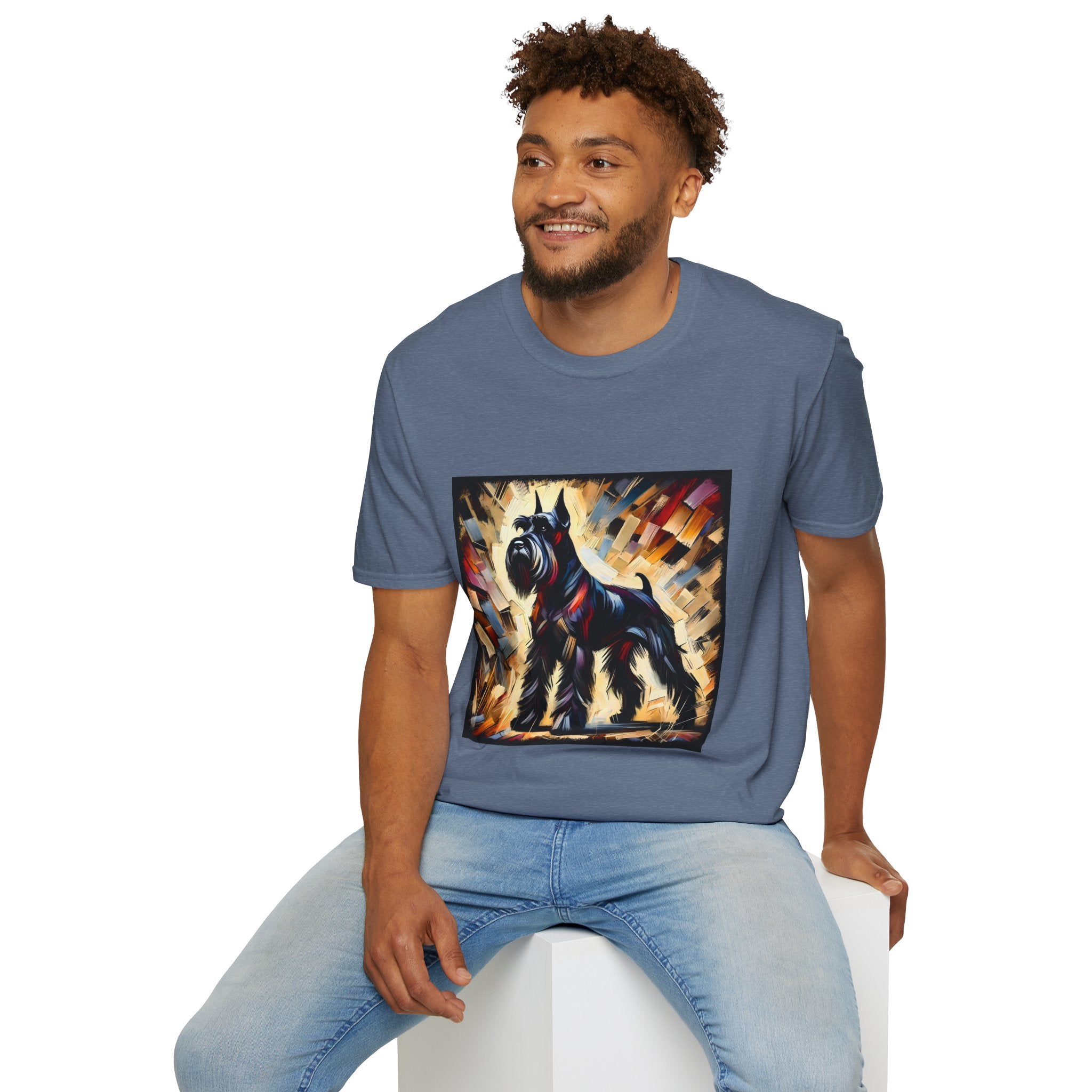 Schnauzer Bold Classic | Unisex Dog T-Shirt