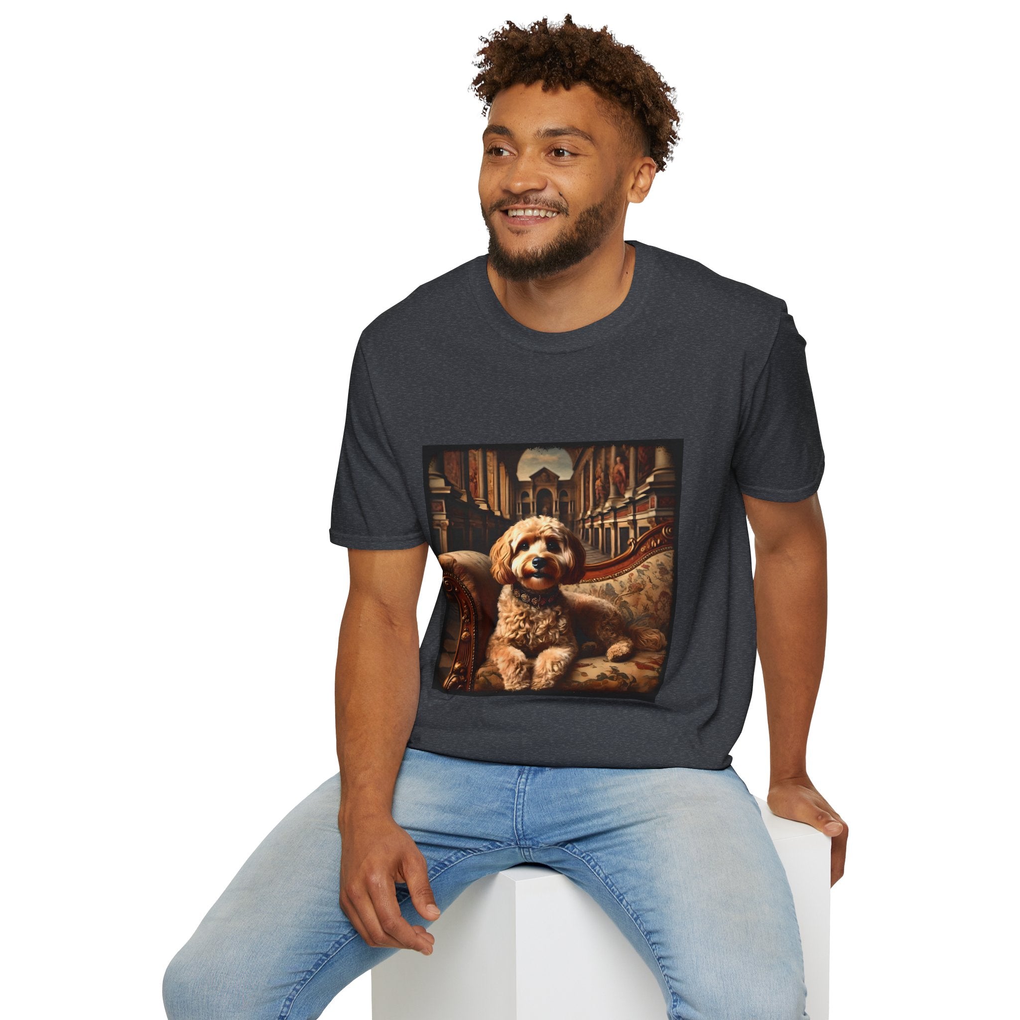 Cavapoo Dashing Duke | Unisex Dog T-Shirt