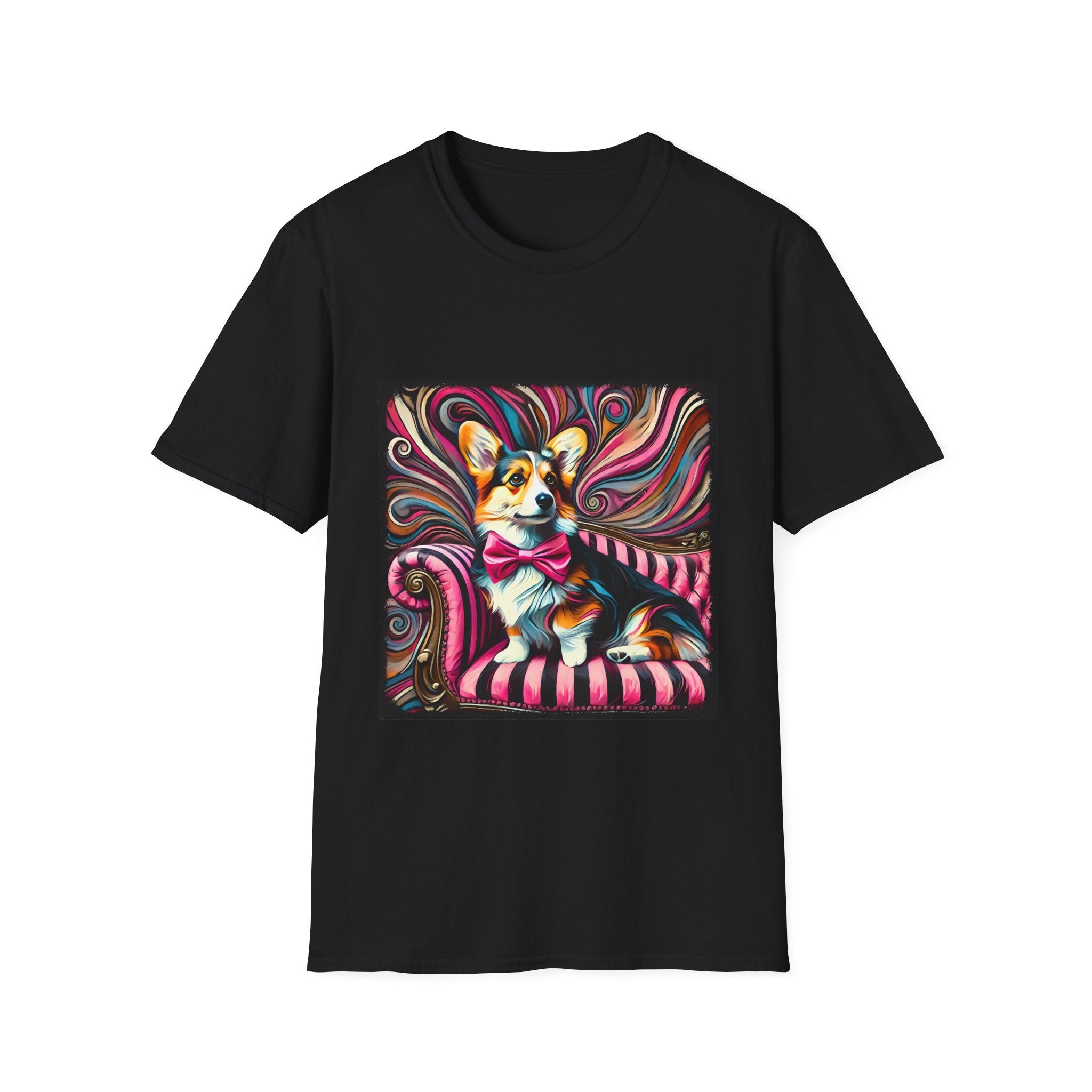 Pembroke Welsh Corgi Bold Rocker | Unisex Dog T-Shirt