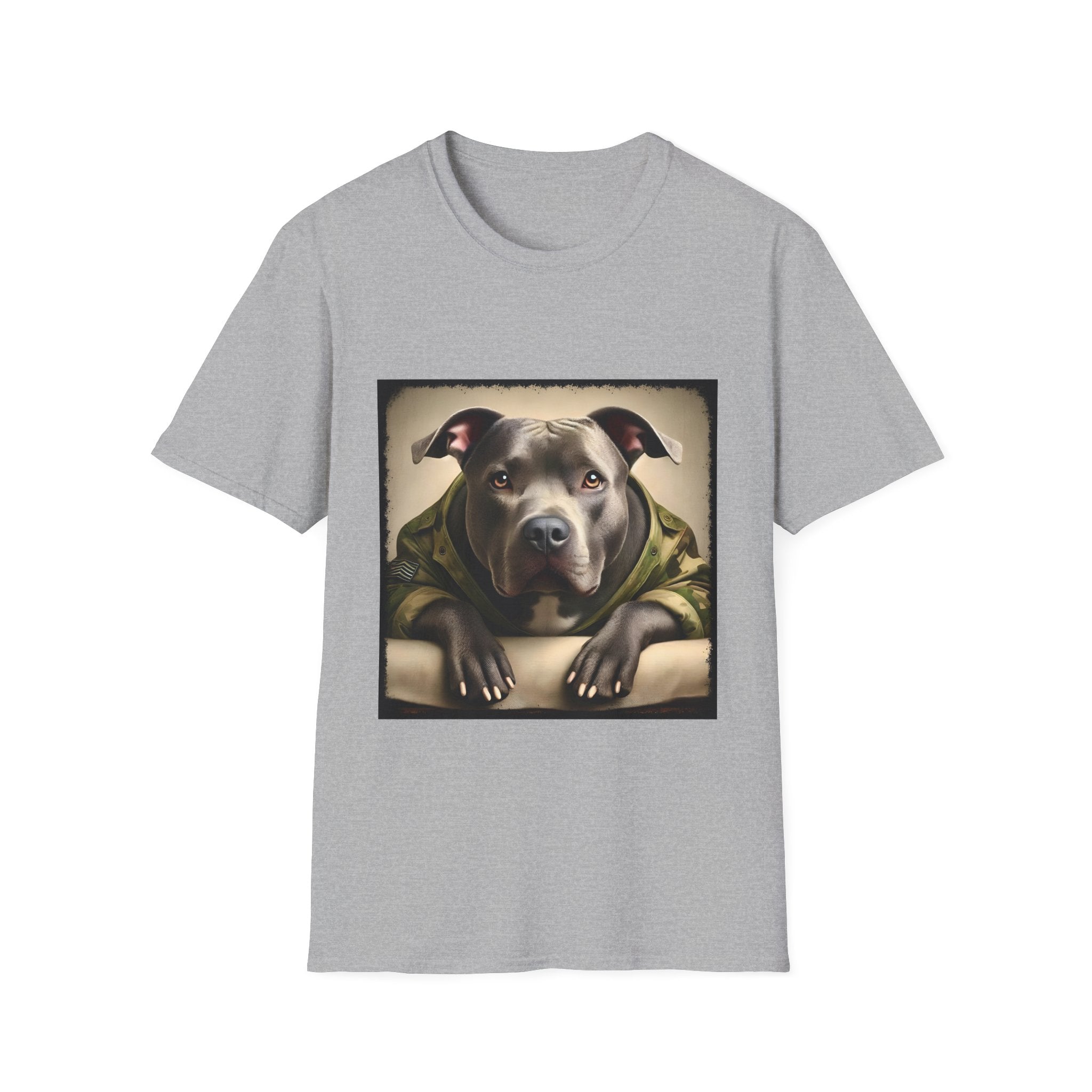 American Pit Bull Terrier Shirt | Confident Camo Dog Lover Tee