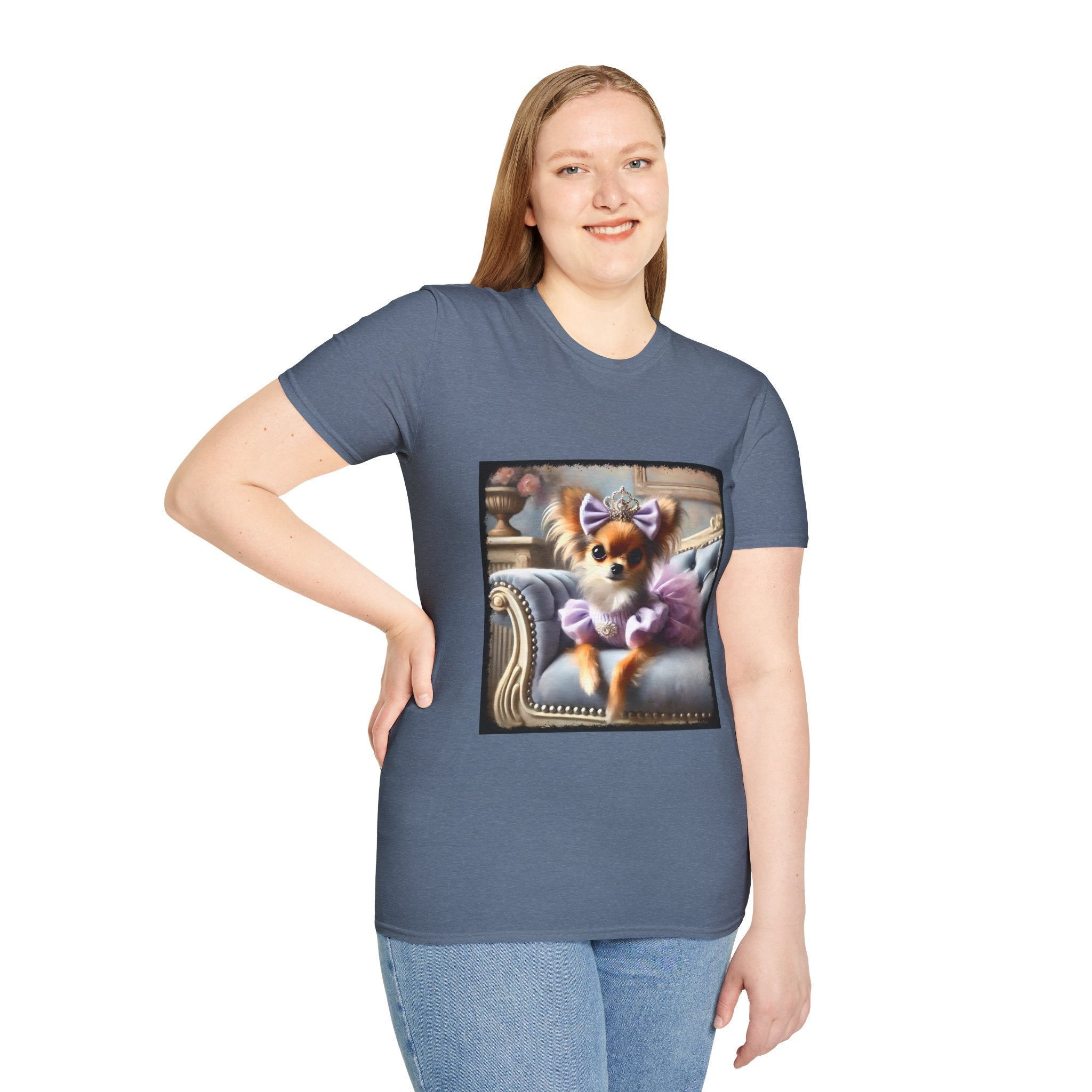 Russian Toy Purple Princess Classic | Unisex Dog T-Shirt