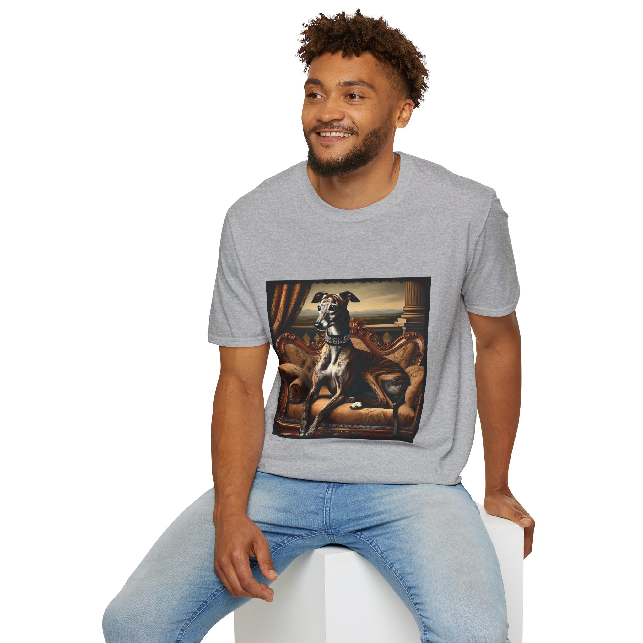 Whippet Brindle Diva | Unisex Dog T-Shirt