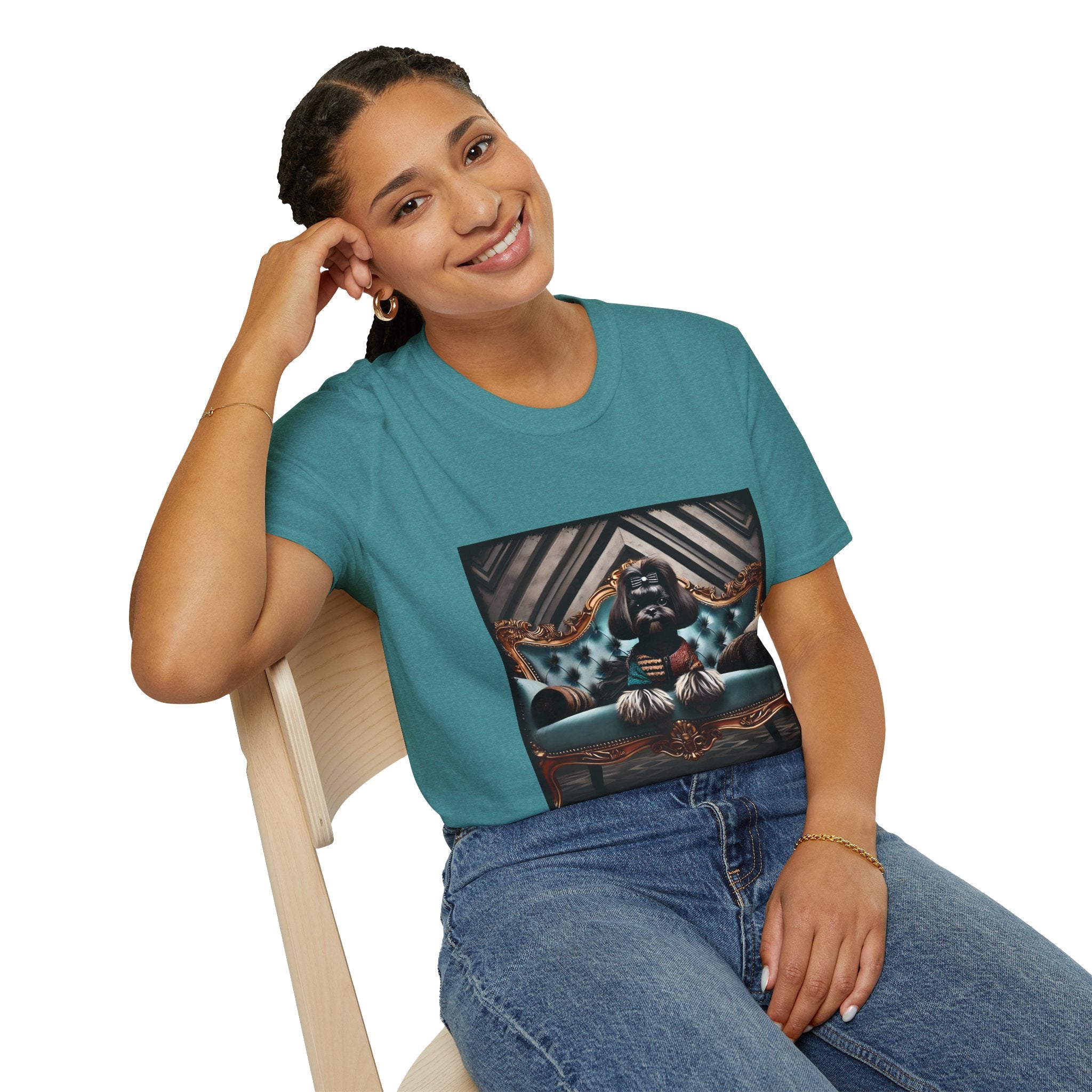 Shih Tzu Chic Diva | Unisex Dog T-Shirt