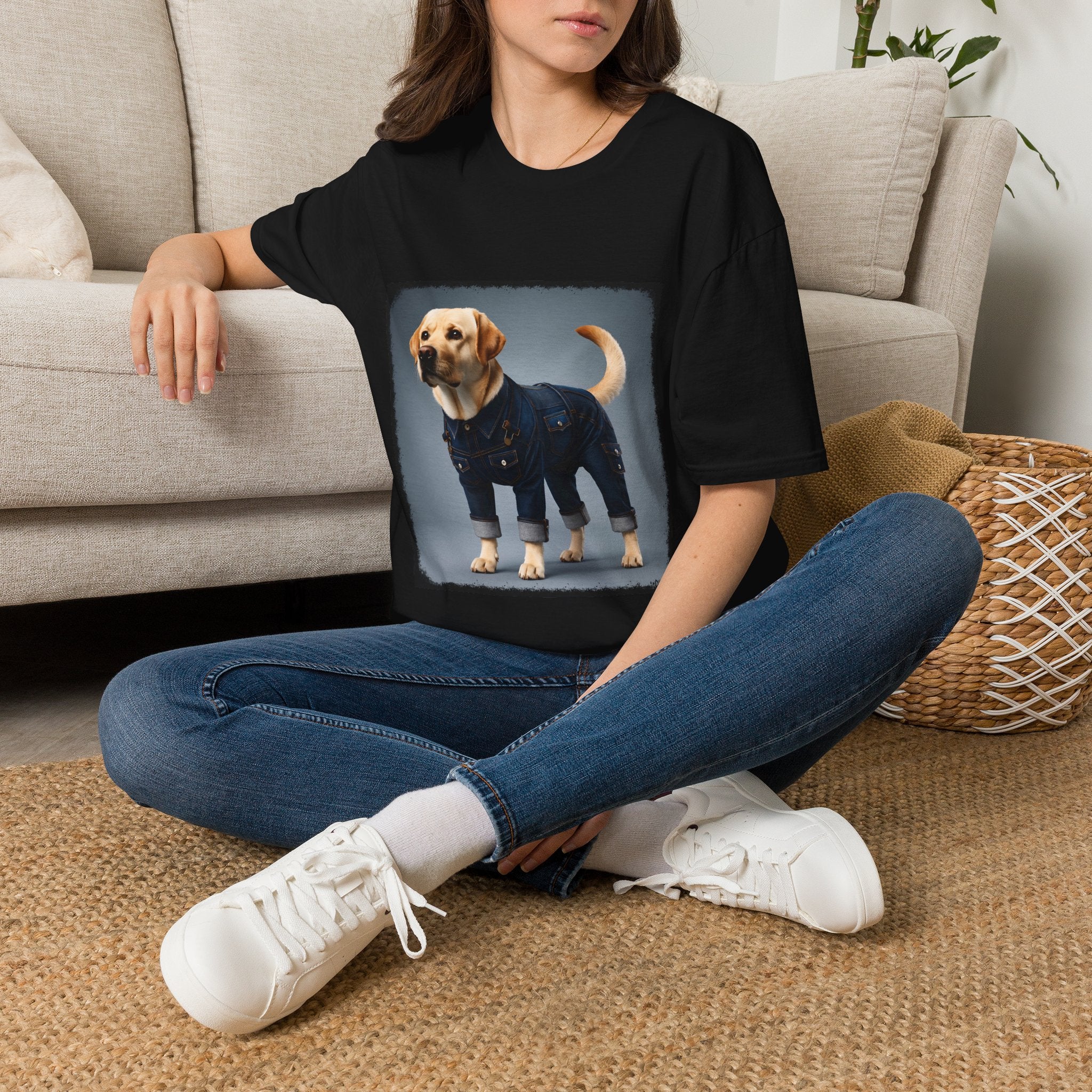 Labrador Retriever Shirt | Denim Dream Dog Lover Tee