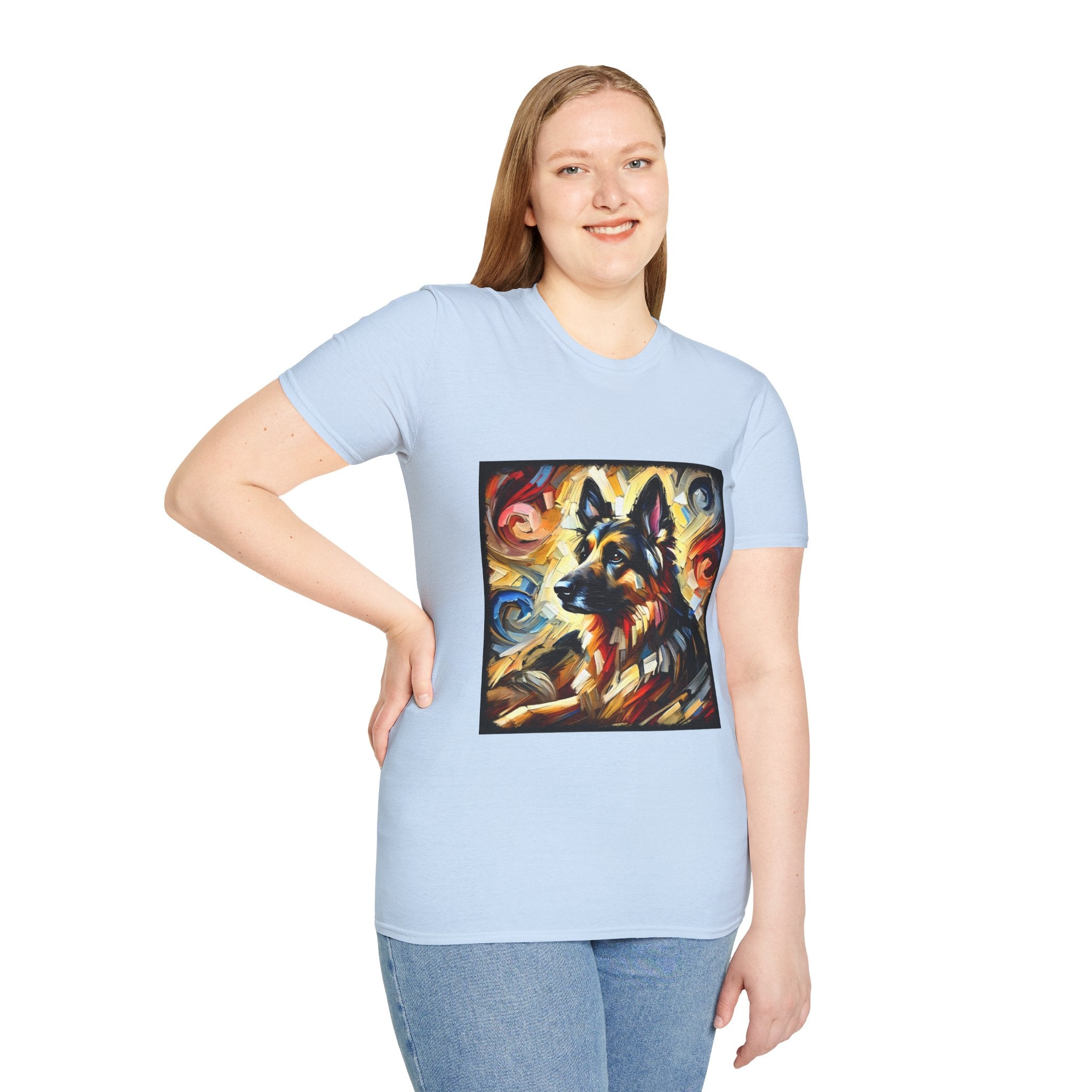 German Shepherd Bold Stroke Classic | Unisex Dog T-Shirt