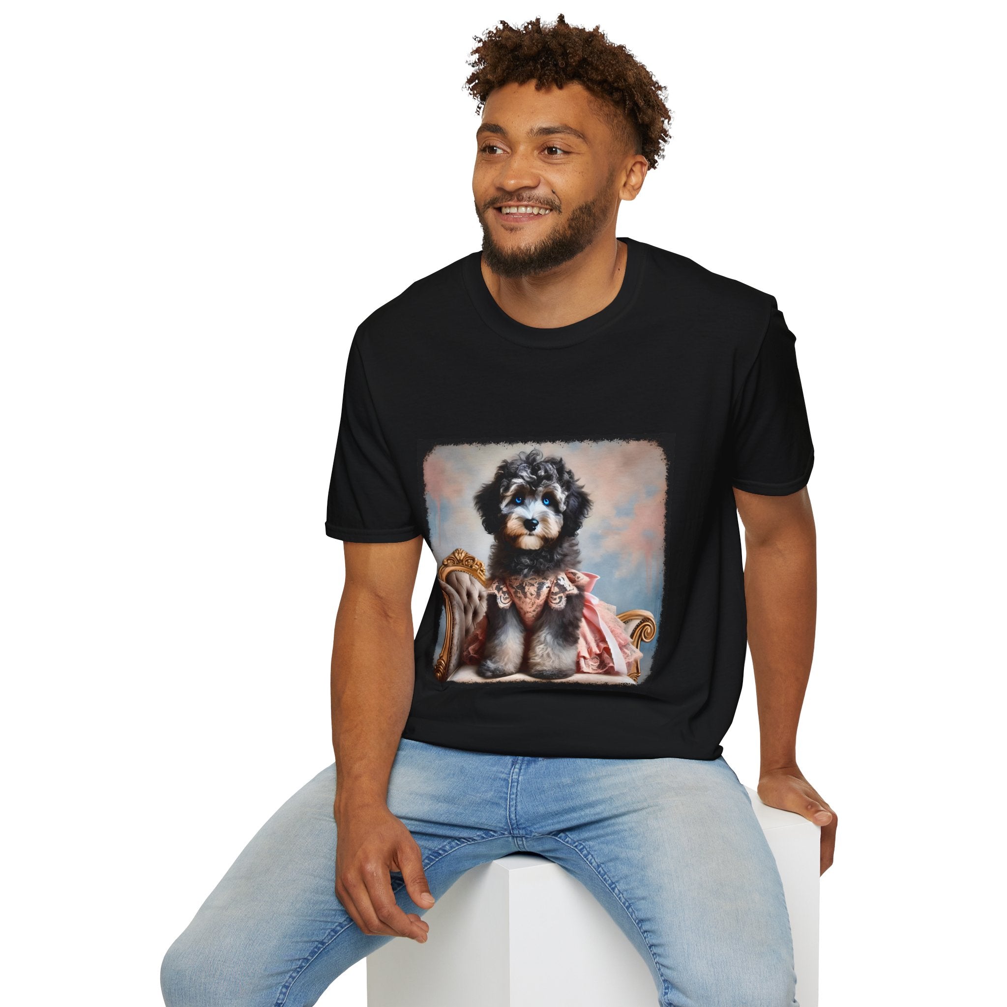 Aussiedoodle Pink Lace Princess | Unisex Dog T-Shirt
