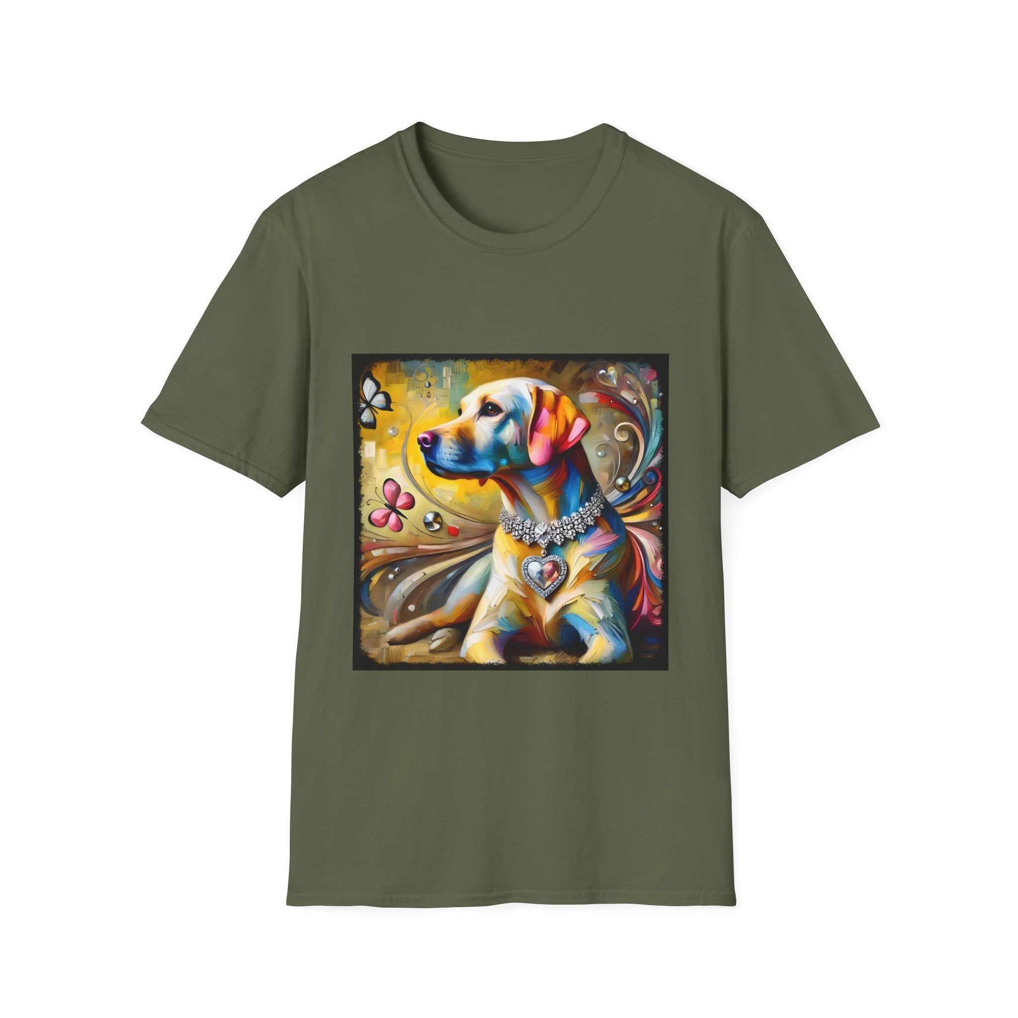 Labrador Retriever Diamond Heart Classic | Unisex Dog T-Shirt