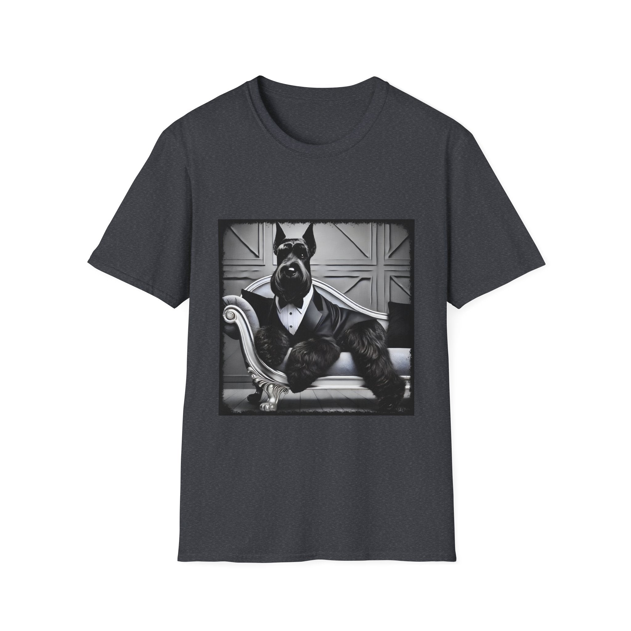 Schnauzer Suave Stud | Unisex Dog T-Shirt