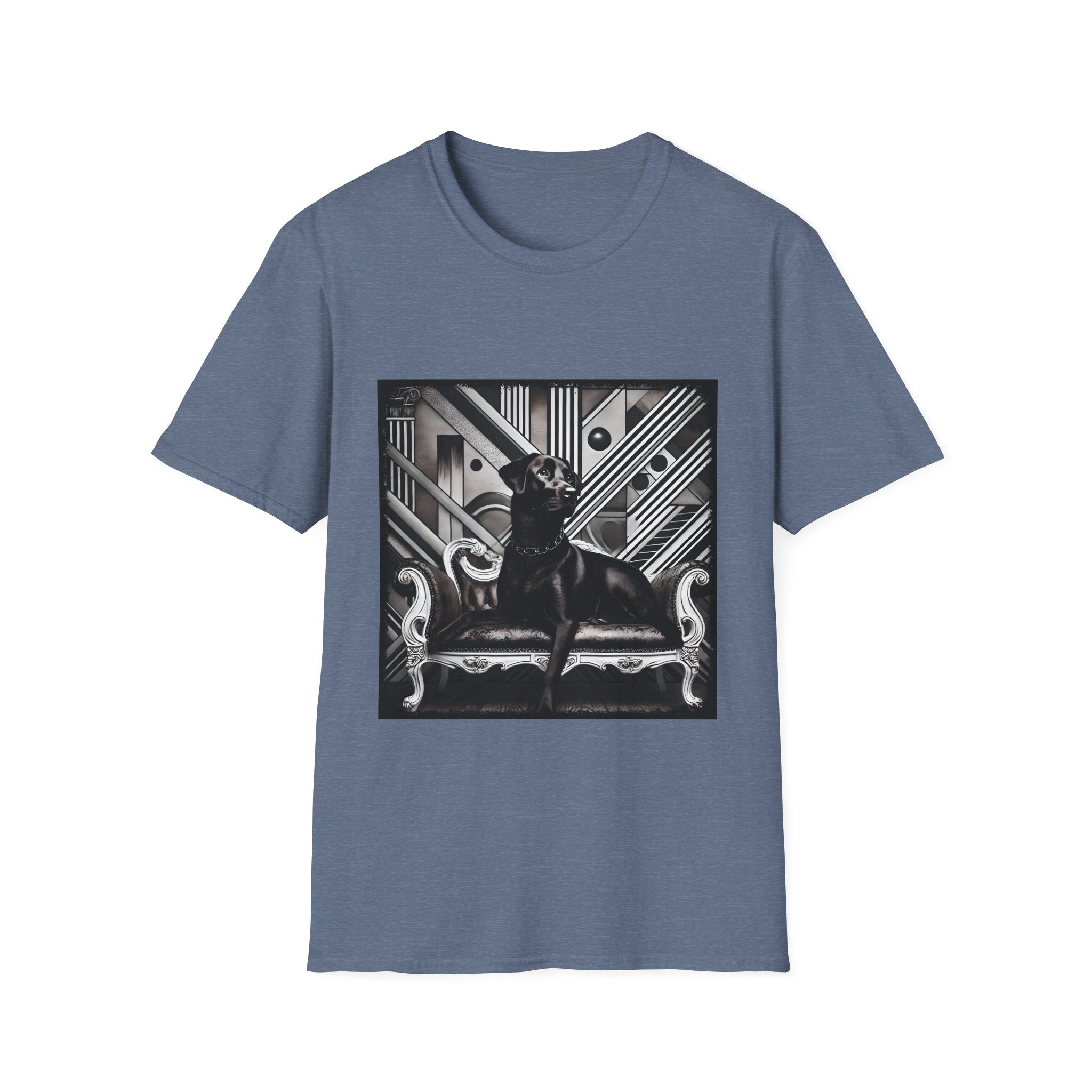 Labrador Retriever B&W Rebel | Unisex Dog T-Shirt