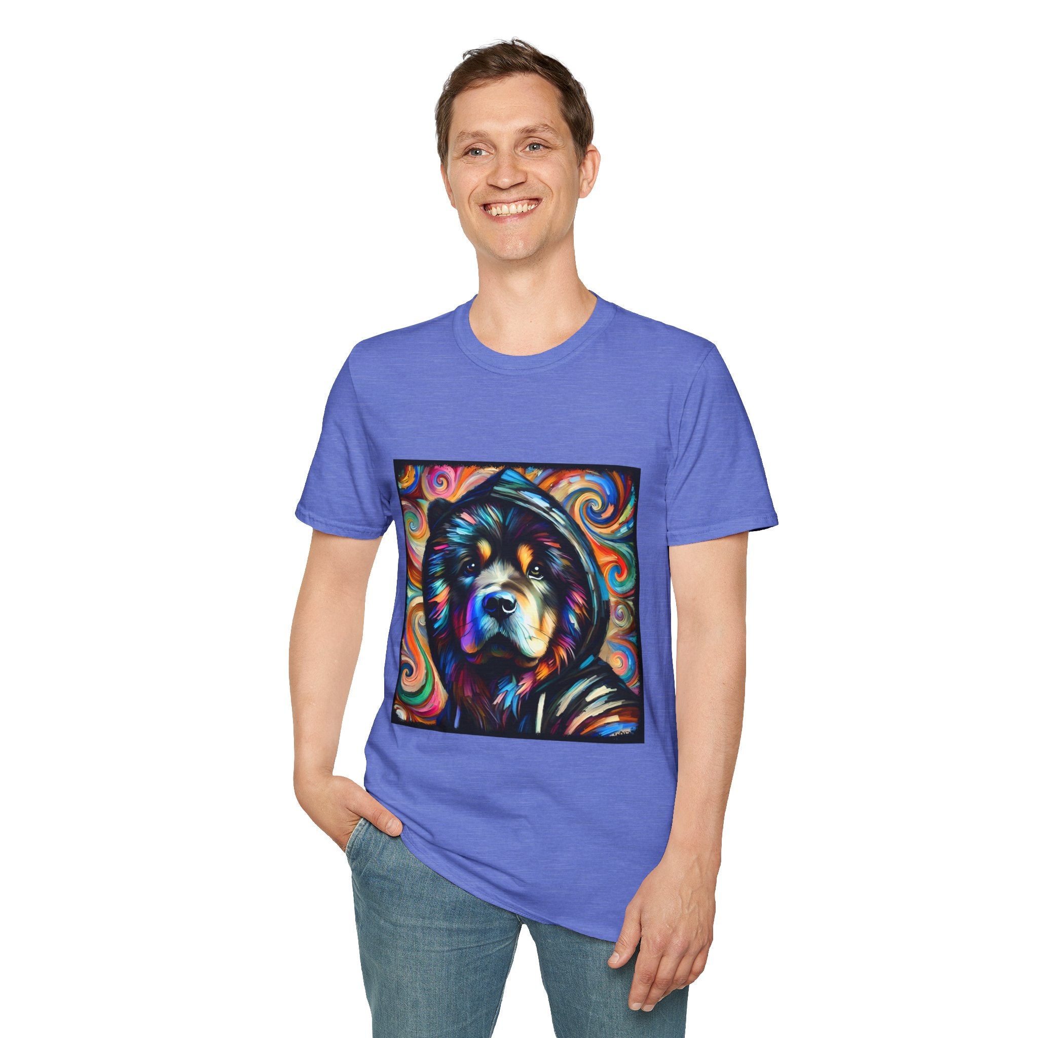 Chow Chow Relaxed Swirl | Unisex Dog T-Shirt
