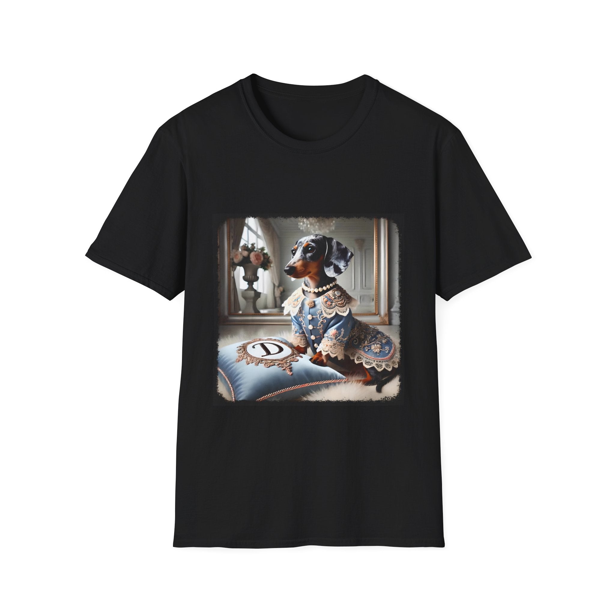 Dachshund Glamour Chic | Unisex Dog T-Shirt