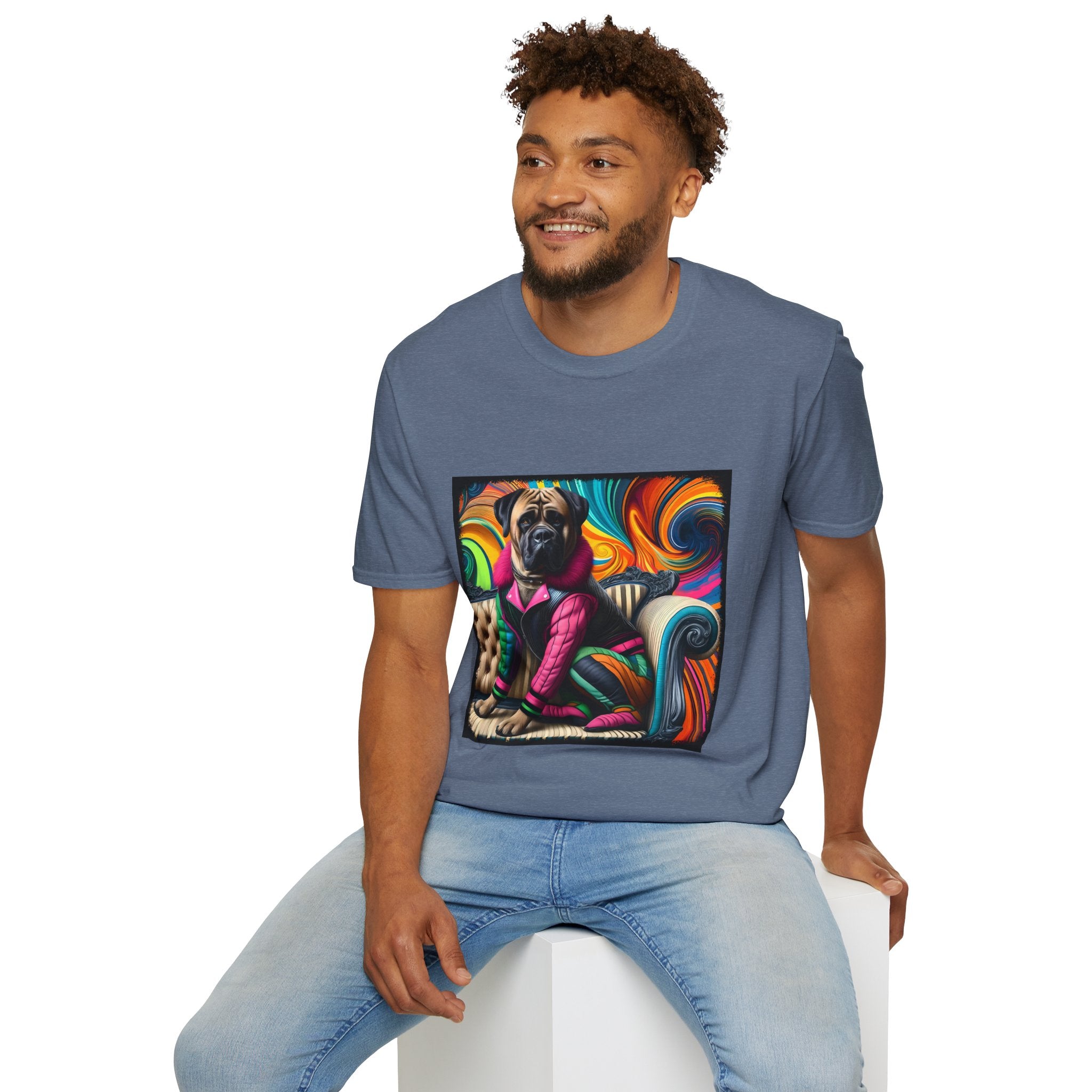 Bullmastiff Bold Rocker | Unisex Dog T-Shirt