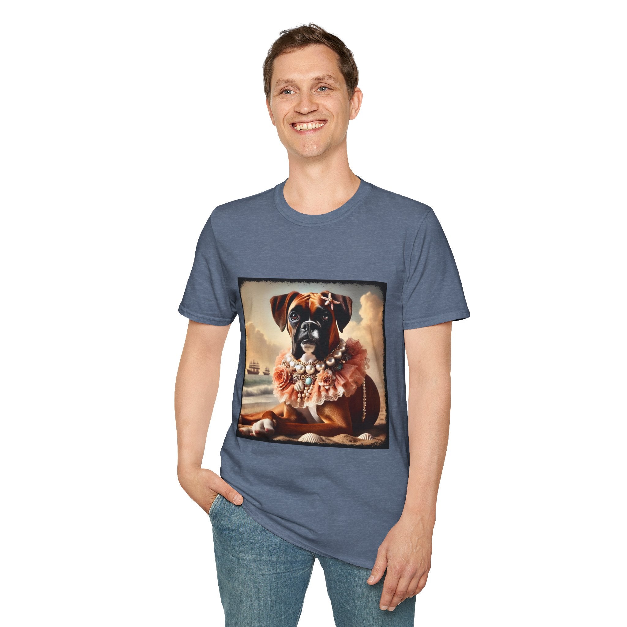 Boxer Beach Dreamer | Unisex Dog T-Shirt