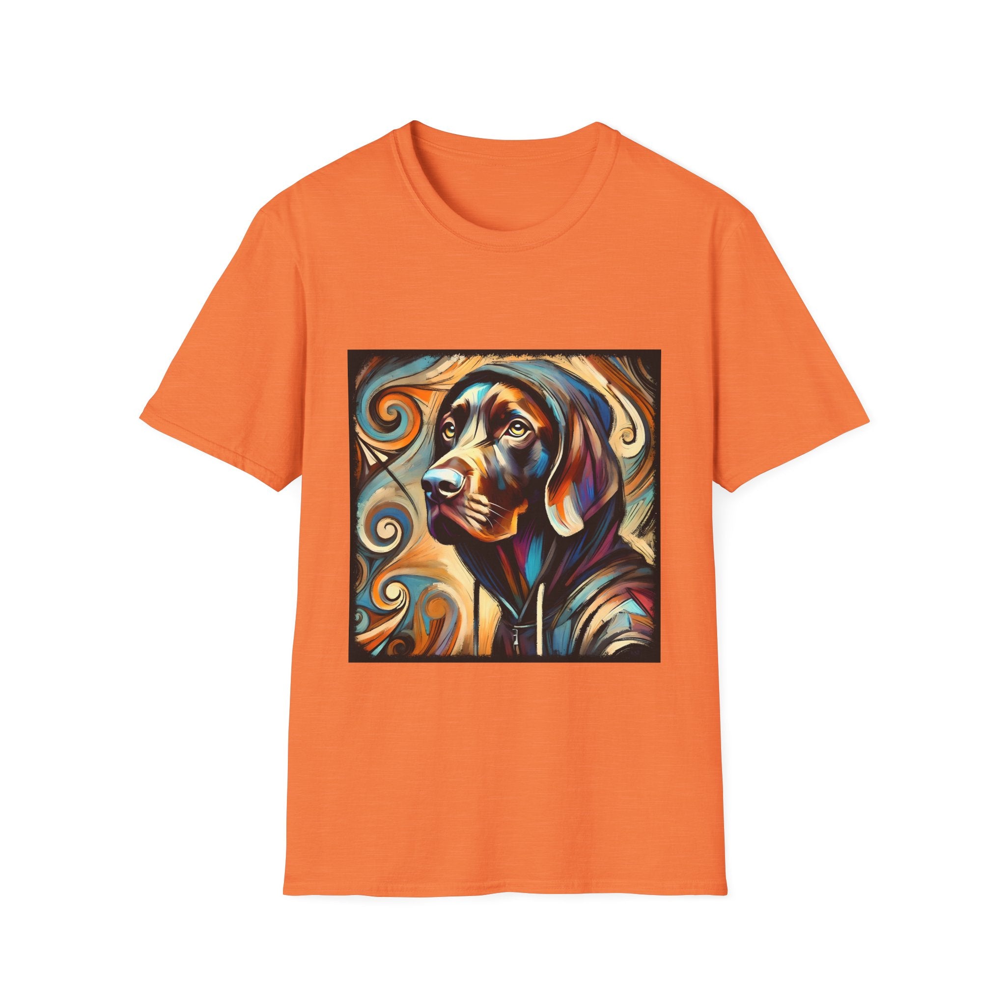 German Shorthaired Pointer Relaxed Swirl | Unisex Dog T-Shirt