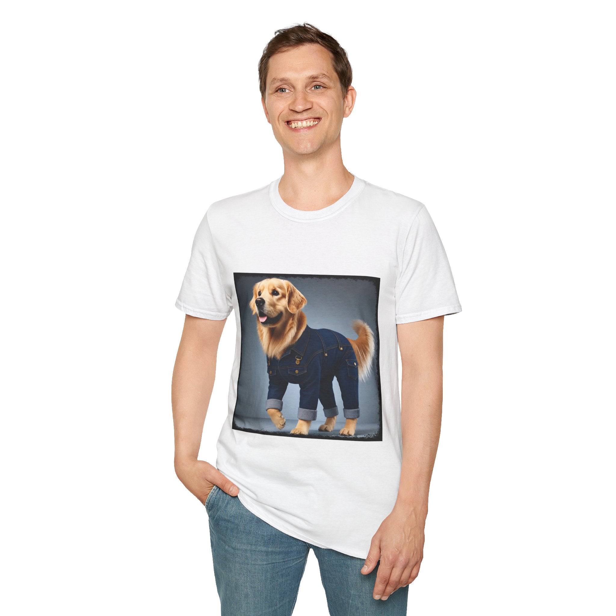 Golden Retriever Shirt | Denim Diva Dog Lover Tee