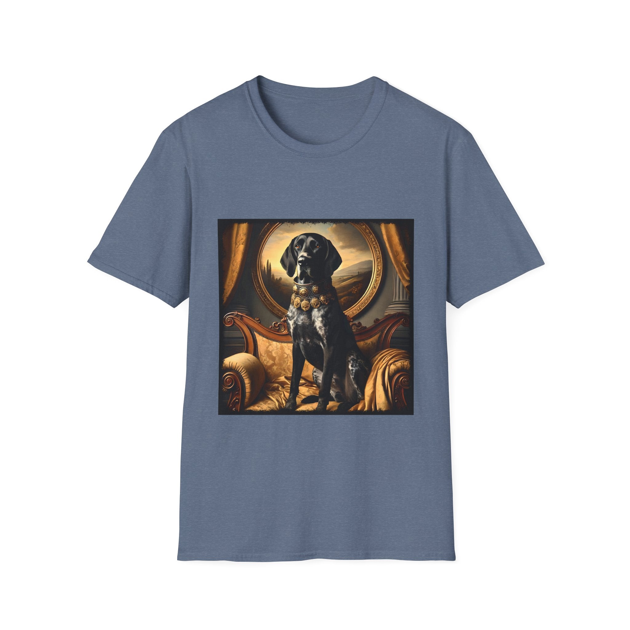 German Shorthaired Pointer Posh Prince  | Unisex Dog T-Shirt
