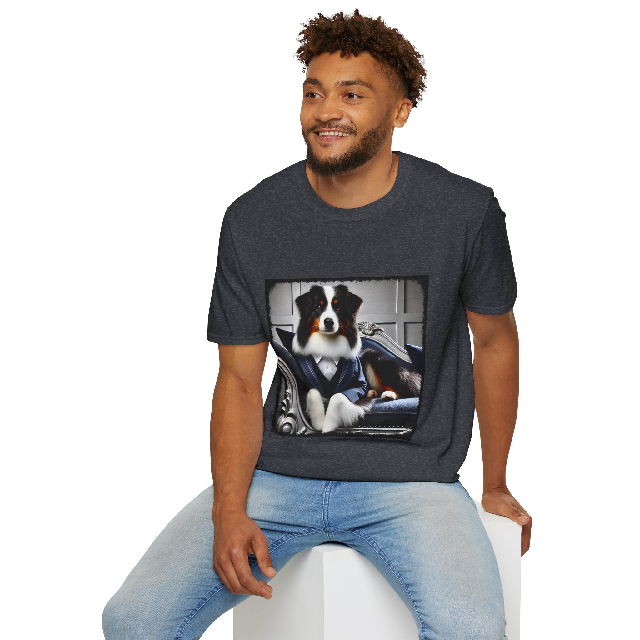 Australian Shepherd Classic Canine | Unisex Dog T-Shirt