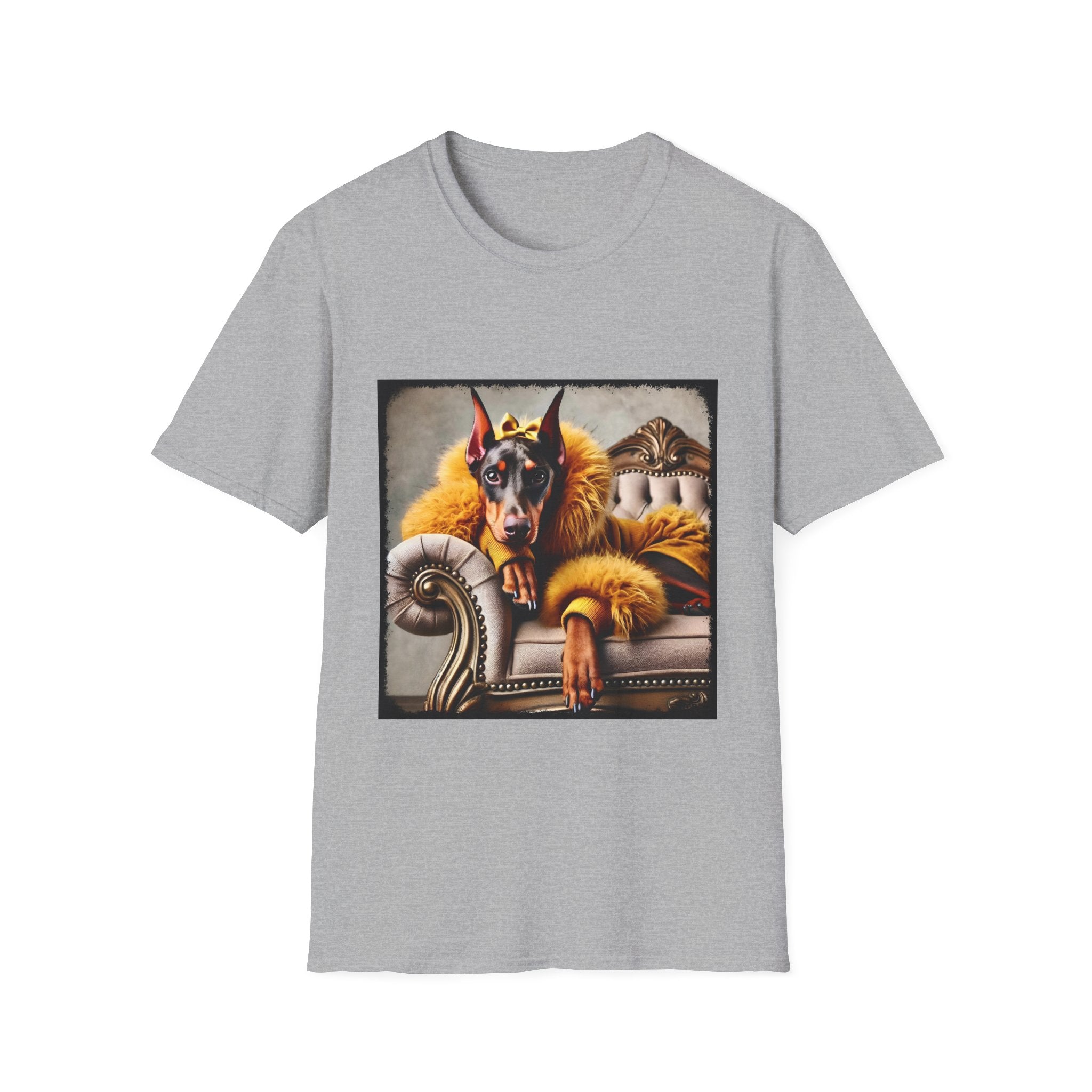 Doberman Pinscher Fur Babe | Unisex Dog T-Shirt