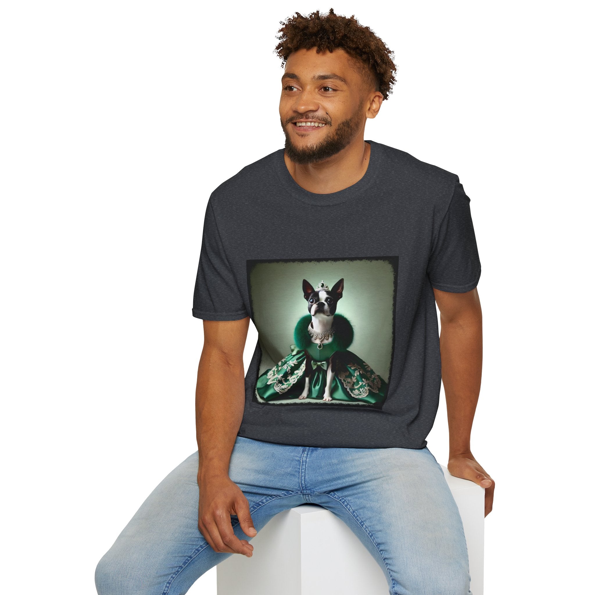 Boston Terrier Pageant Princess | Unisex Dog T-Shirt