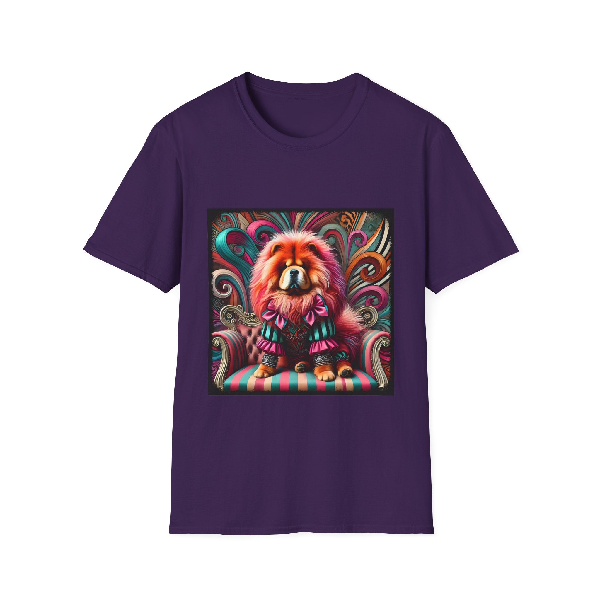 Chow Chow Pink Rocker | Unisex Dog T-Shirt