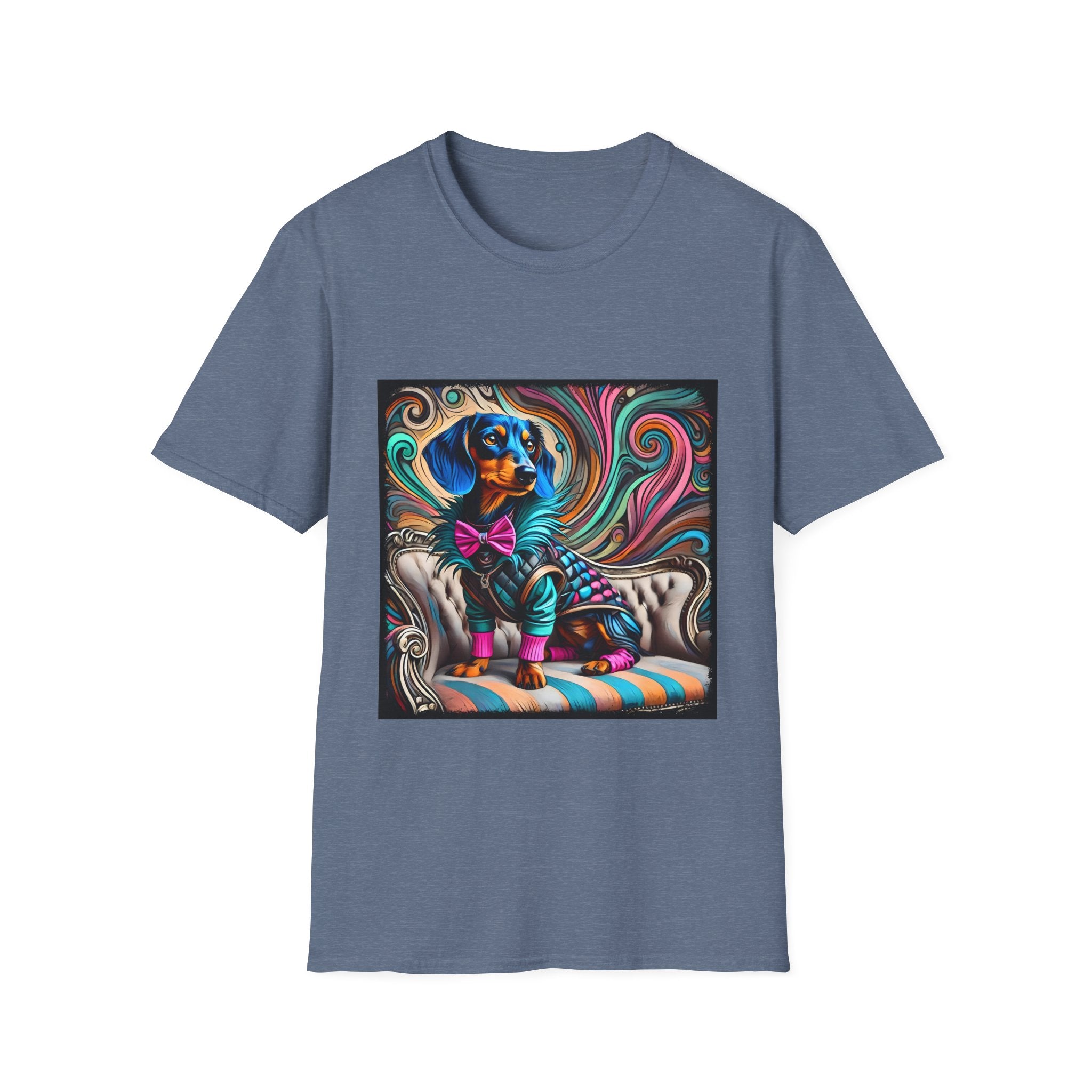 Dachshund Blue Rocker | Unisex Dog T-Shirt