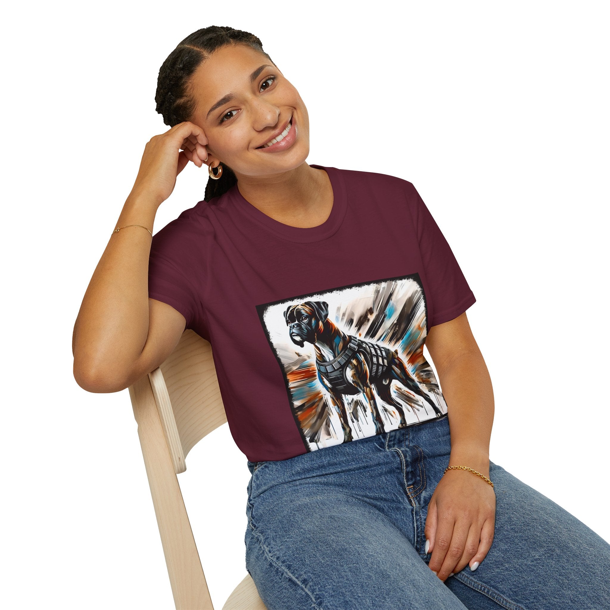 Boxer Bold Armor Classic | Unisex Dog T-Shirt