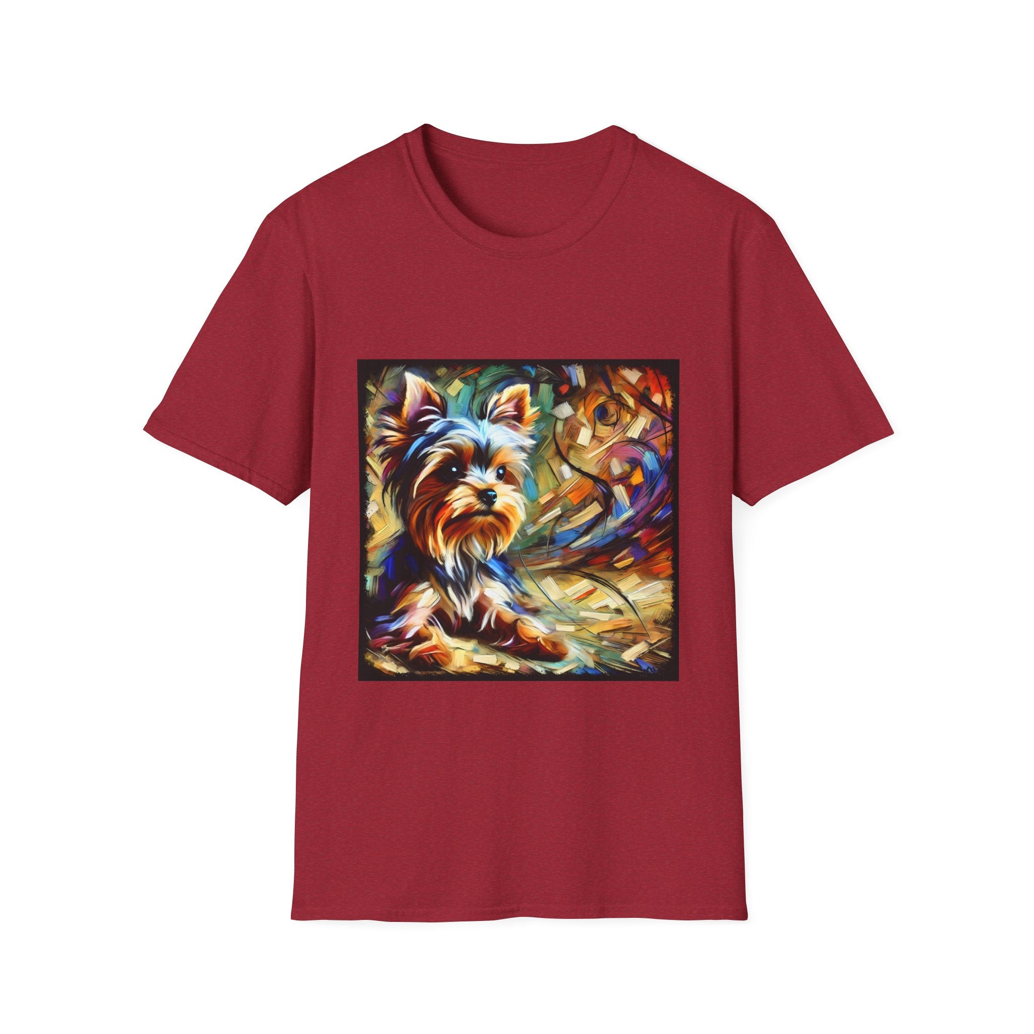 Yorkshire Terrier Multicolored Classic | Unisex Dog T-Shirt