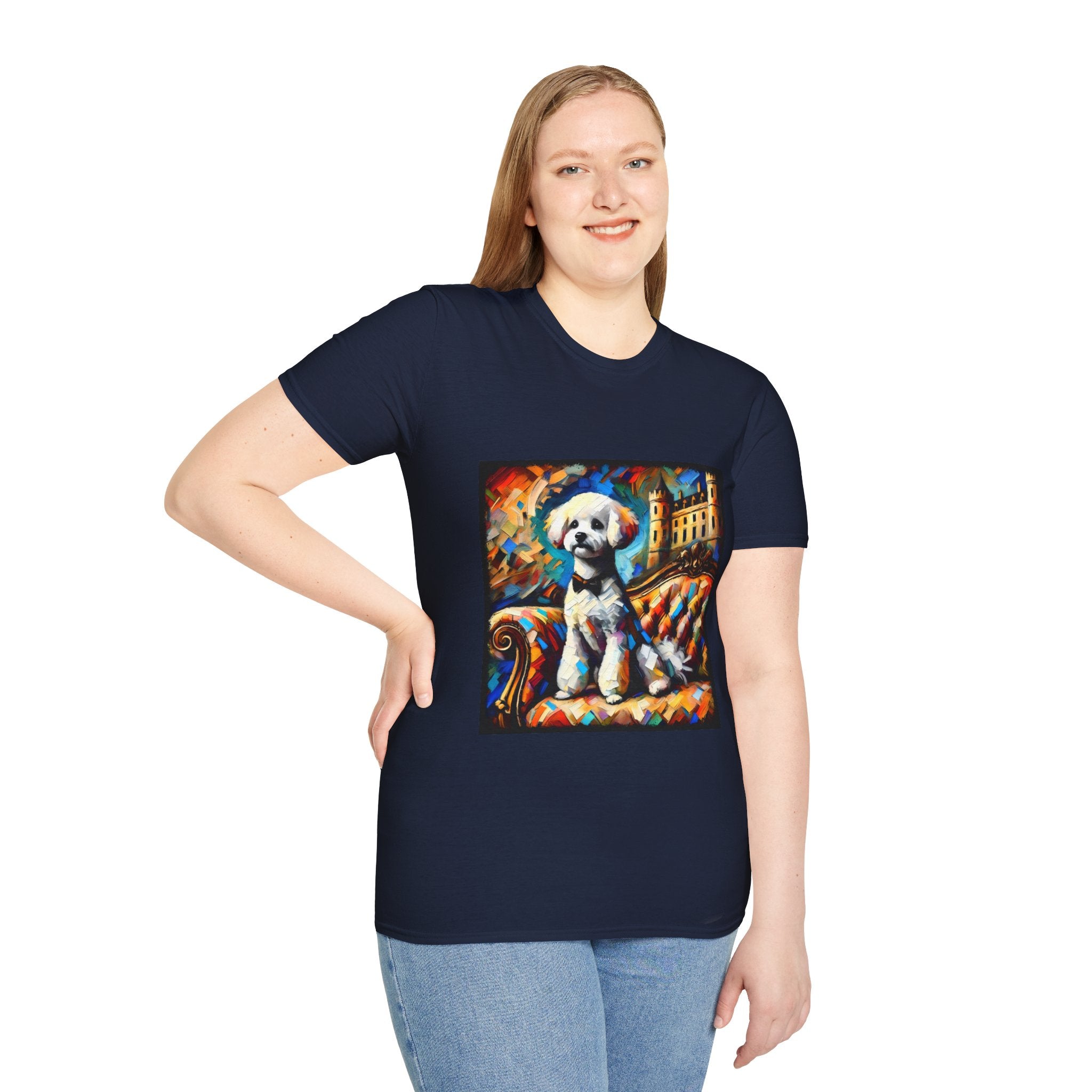 Bichon Frise Bowtie Classic | Unisex Dog T-Shirt