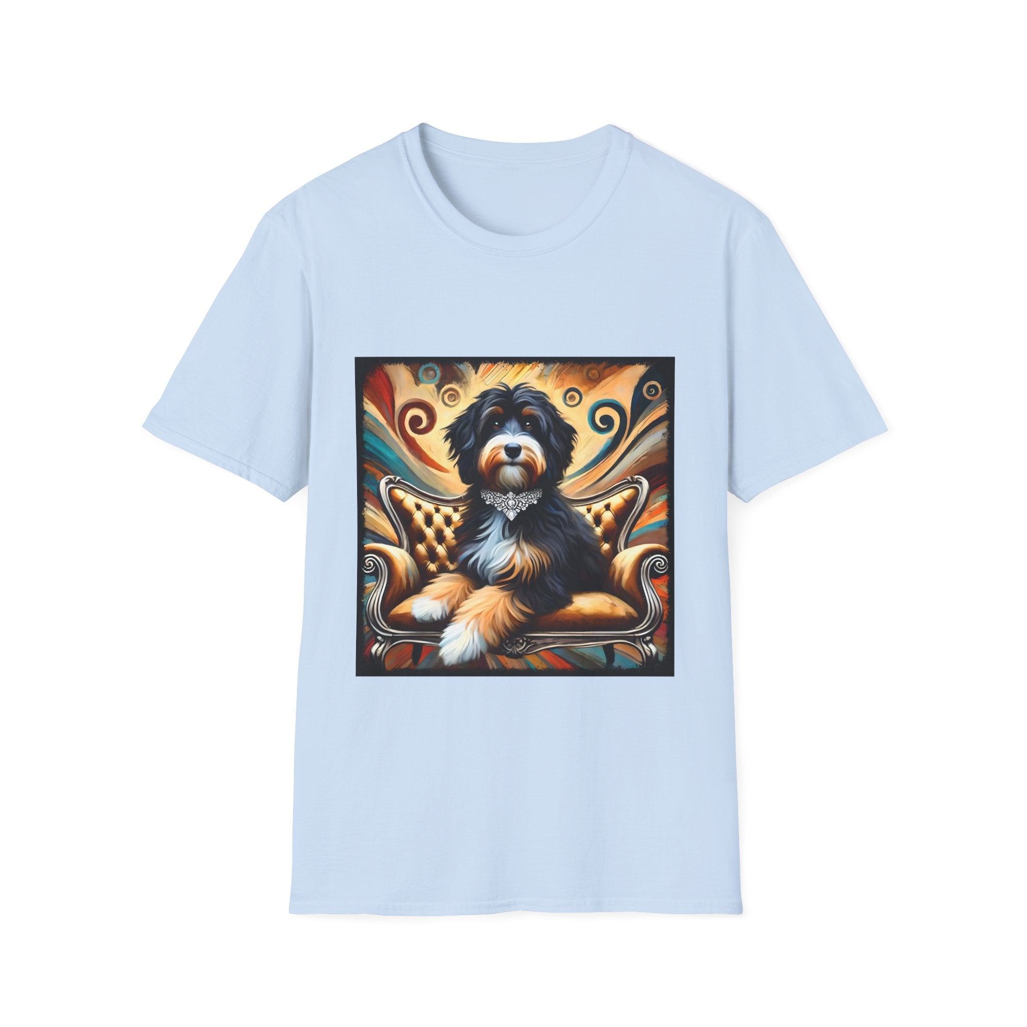 Bernedoodle Diamond Swirl | Unisex Dog T-Shirt