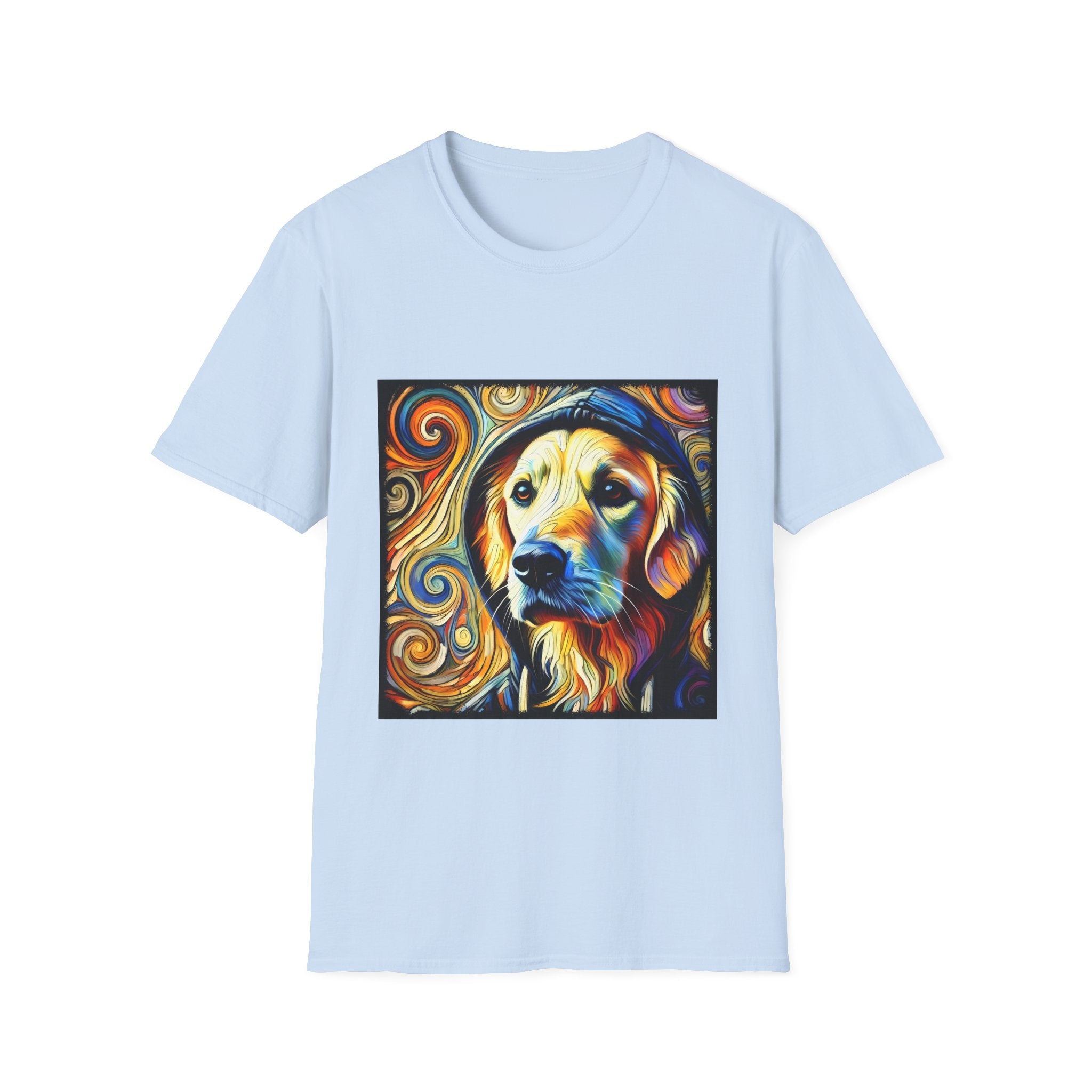 Golden Retriever Shirt | Relaxed Swirl Dog Lover Tee