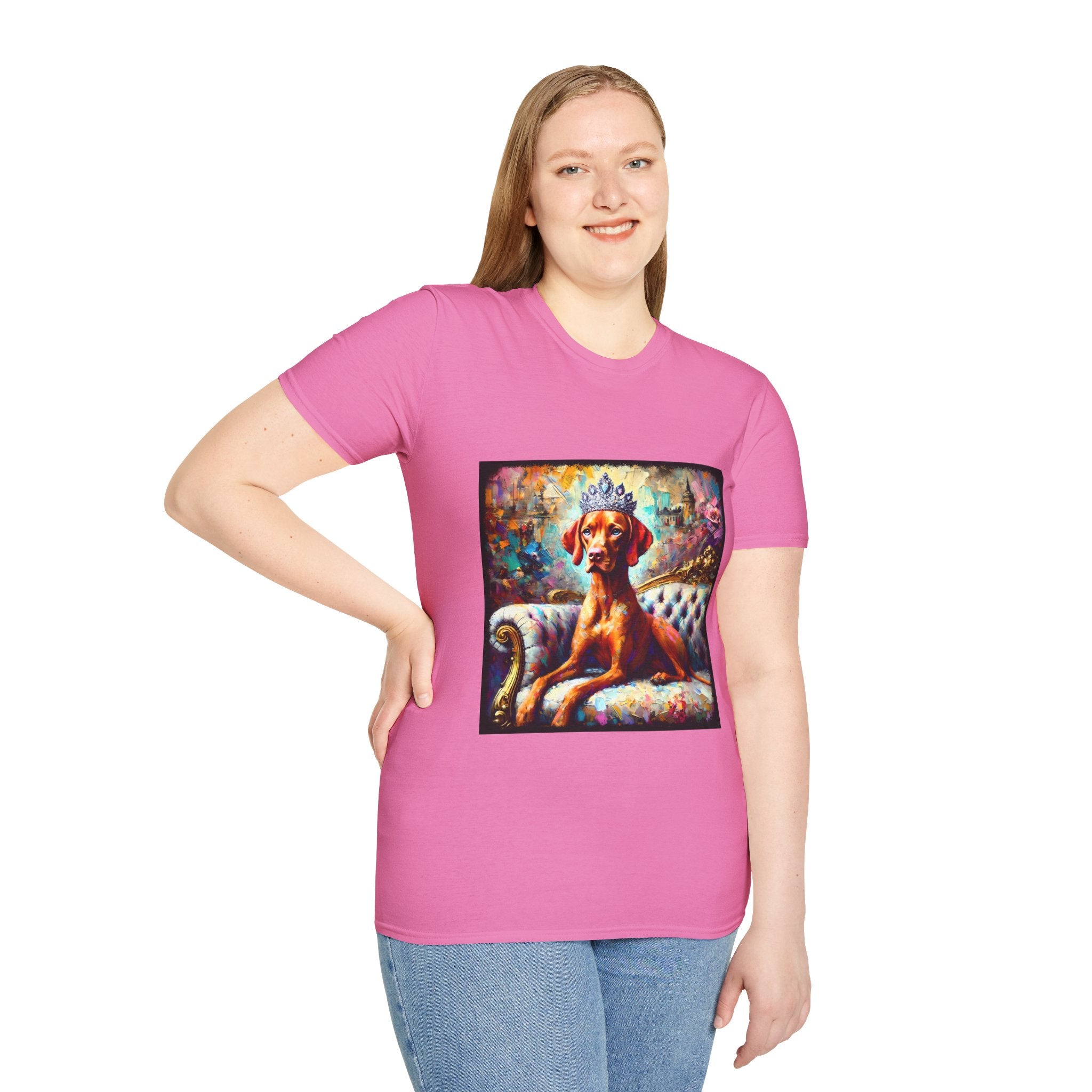 Vizsla Diamond Princess Classic | Unisex Dog T-Shirt