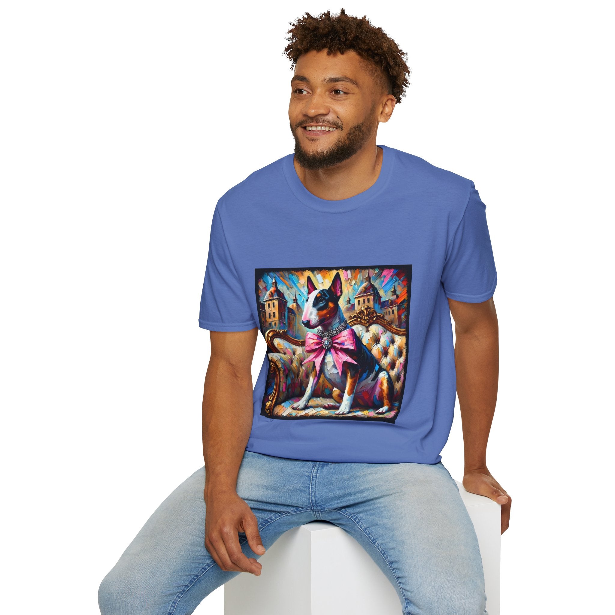 Bull Terrier Diamond Princess Classic | Unisex Dog T-Shirt