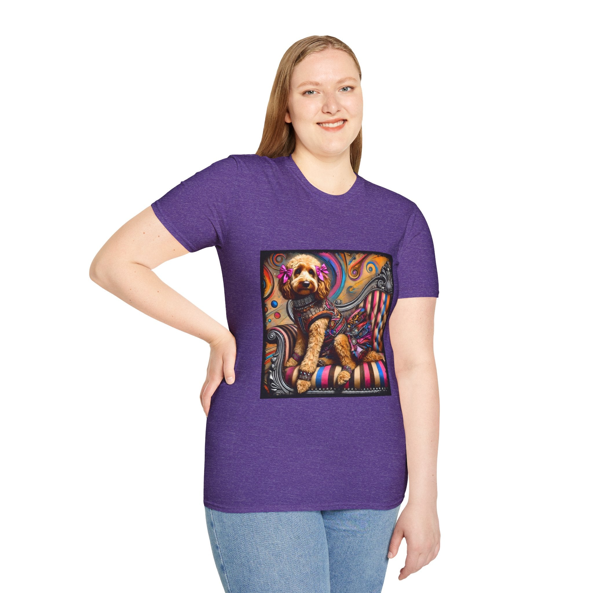 Labradoodle Fierce Fashionista | Unisex Dog T-Shirt