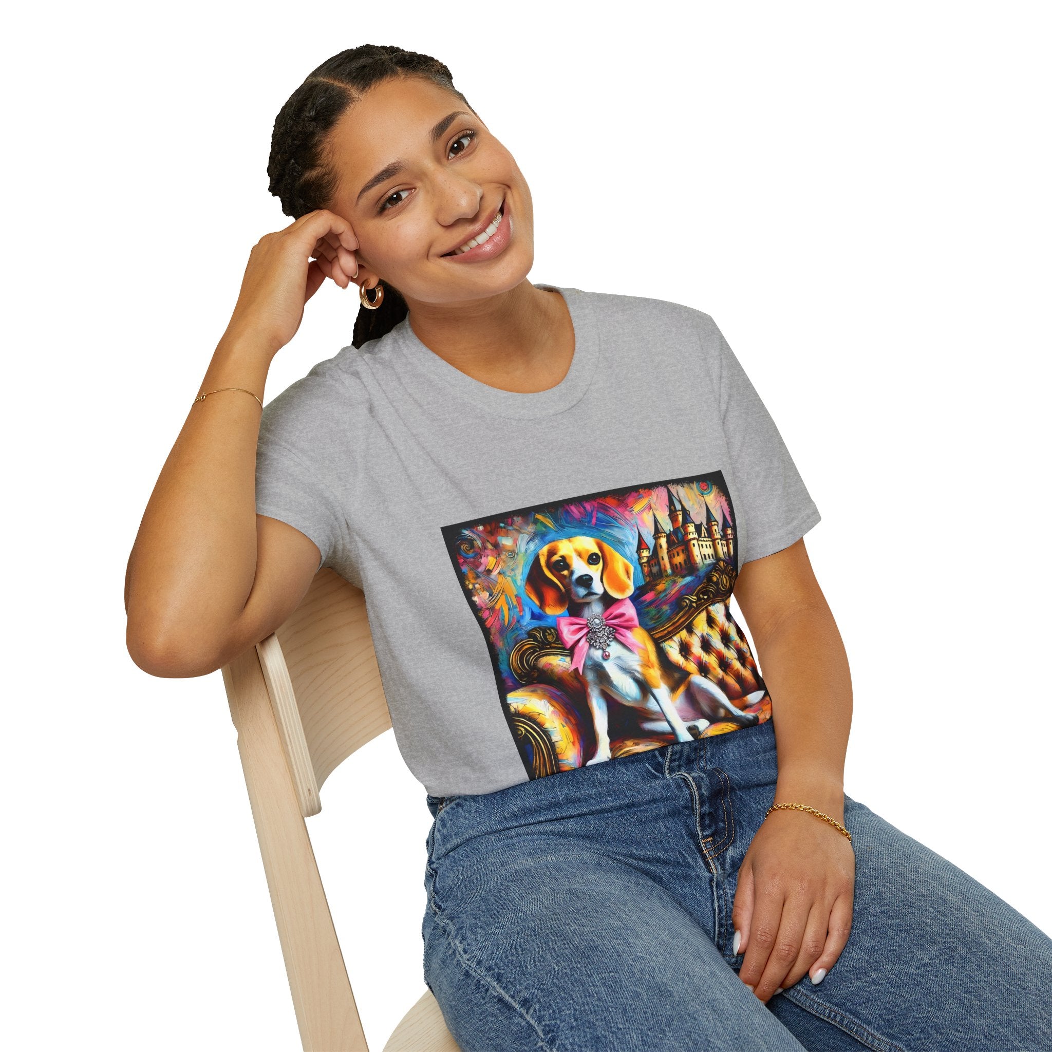 Beagle Diamond Classic | Unisex Dog T-Shirt